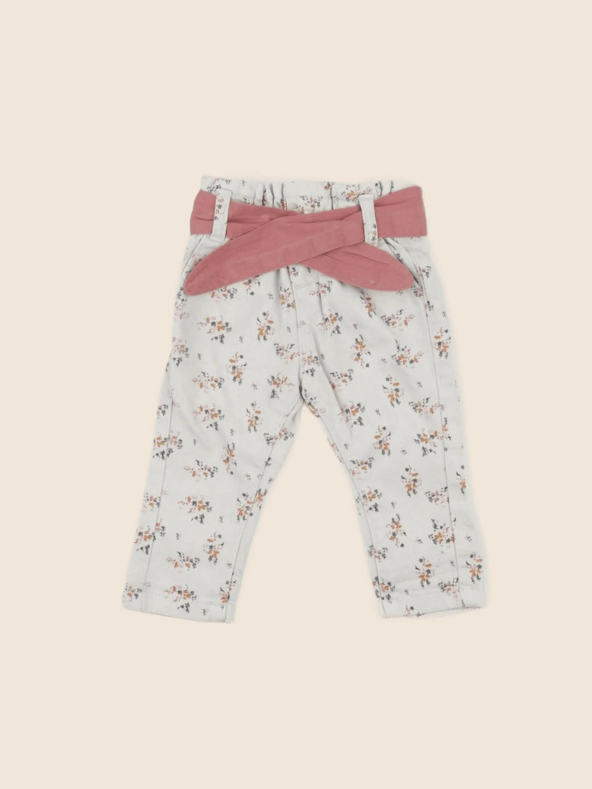 Vertbaudet - jean beige - 3 mois