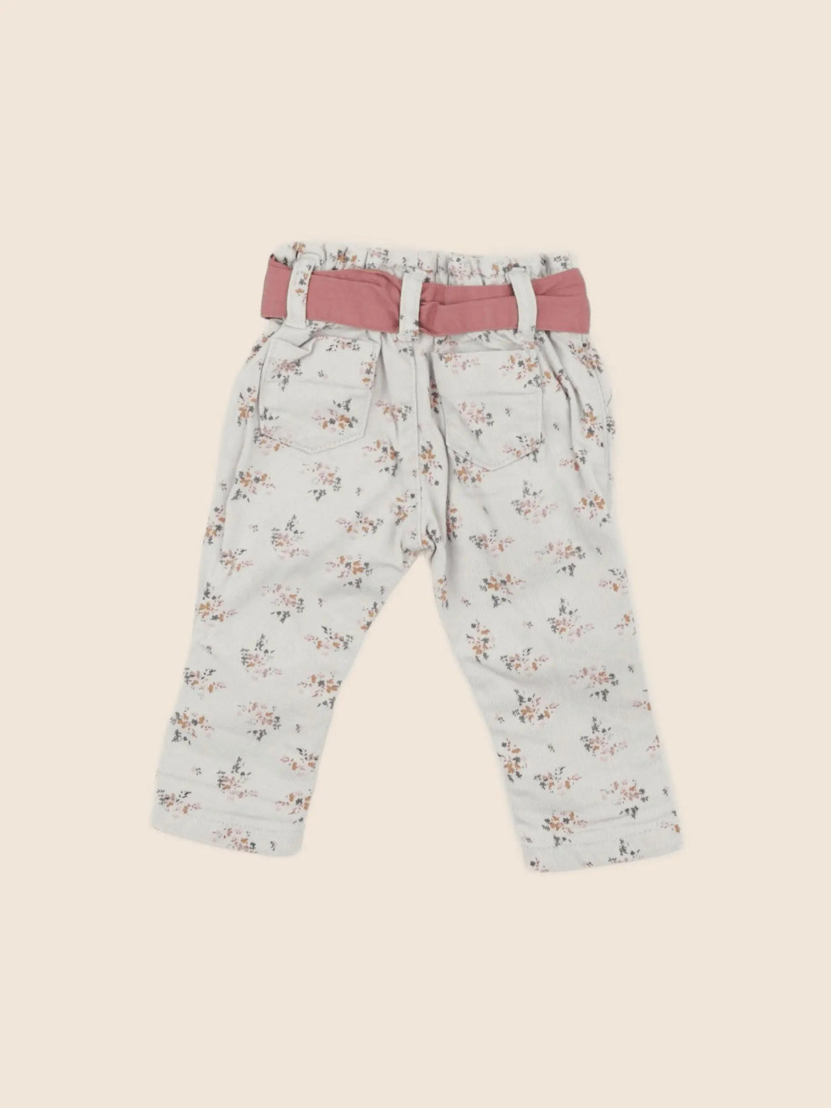 Vertbaudet - jean beige - 3 mois
