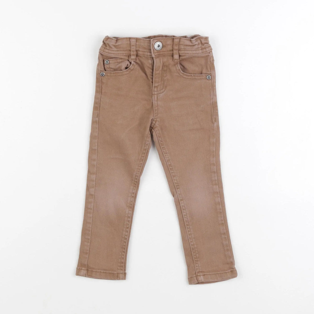 Vertbaudet - jean marron - 2 ans