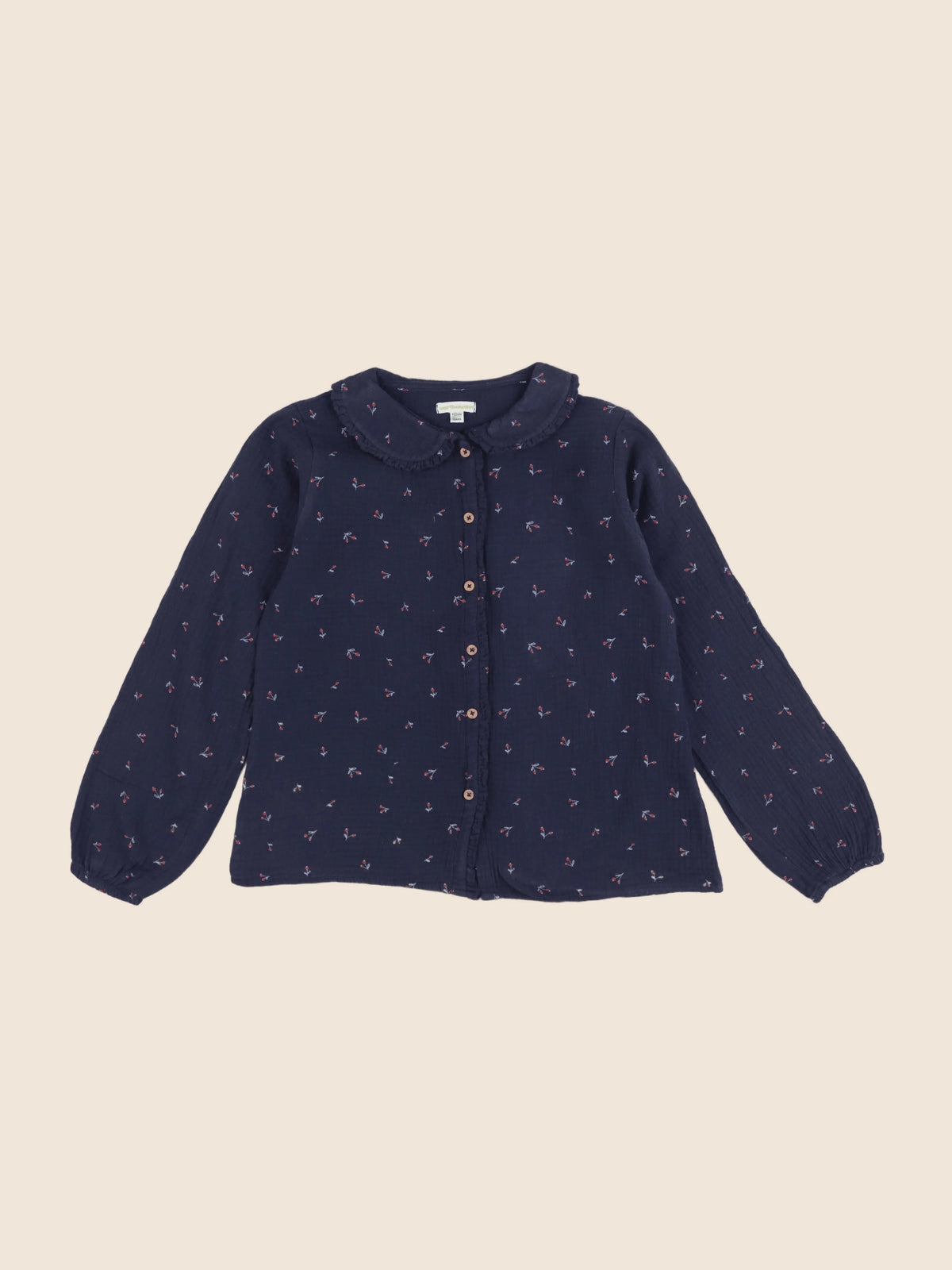 Vertbaudet - blouse bleu - 12 ans