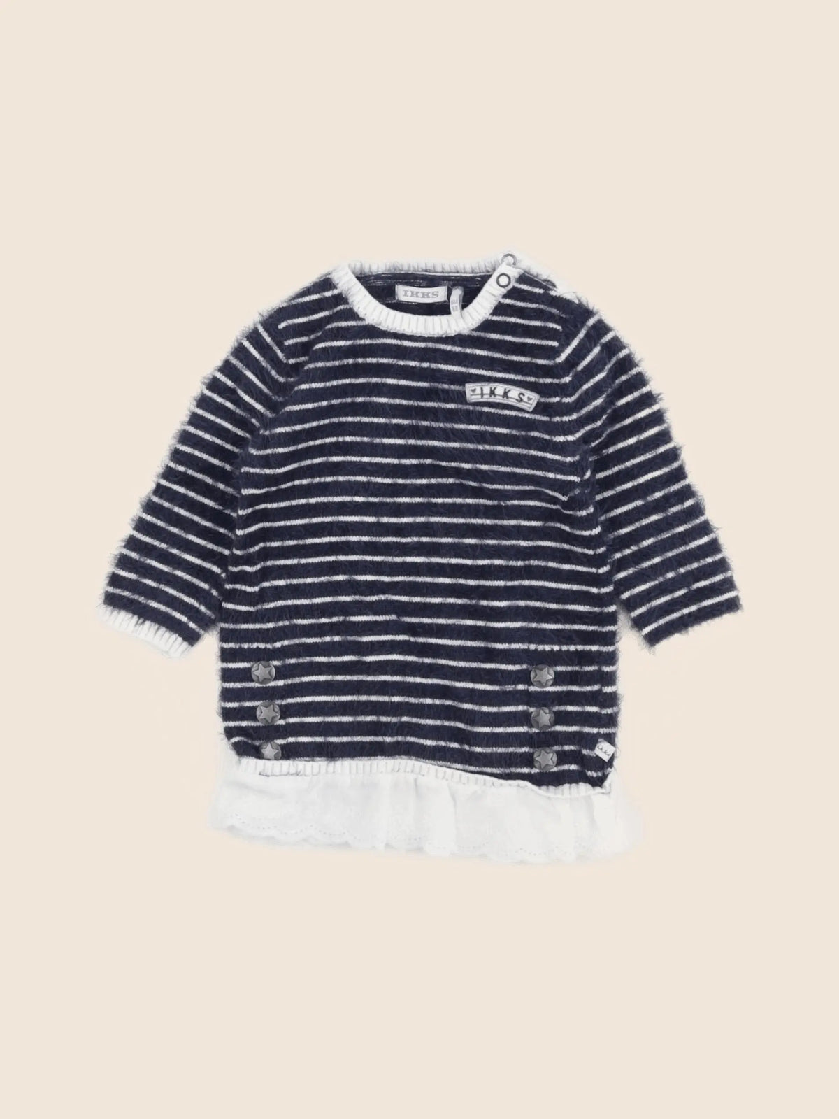 IKKS - robe bleu - 6 mois