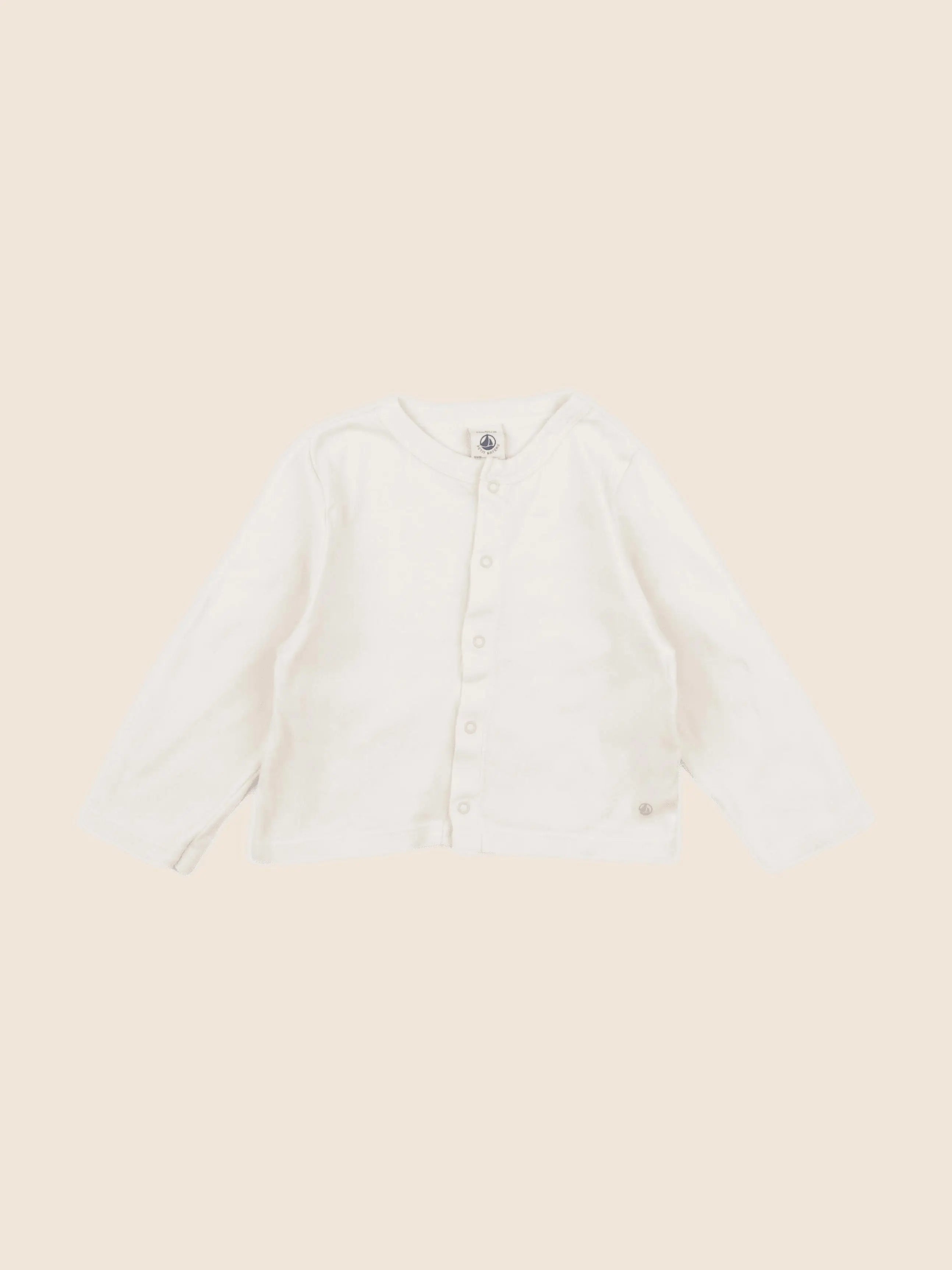 Petit Bateau - tee-shirt beige - 24 mois