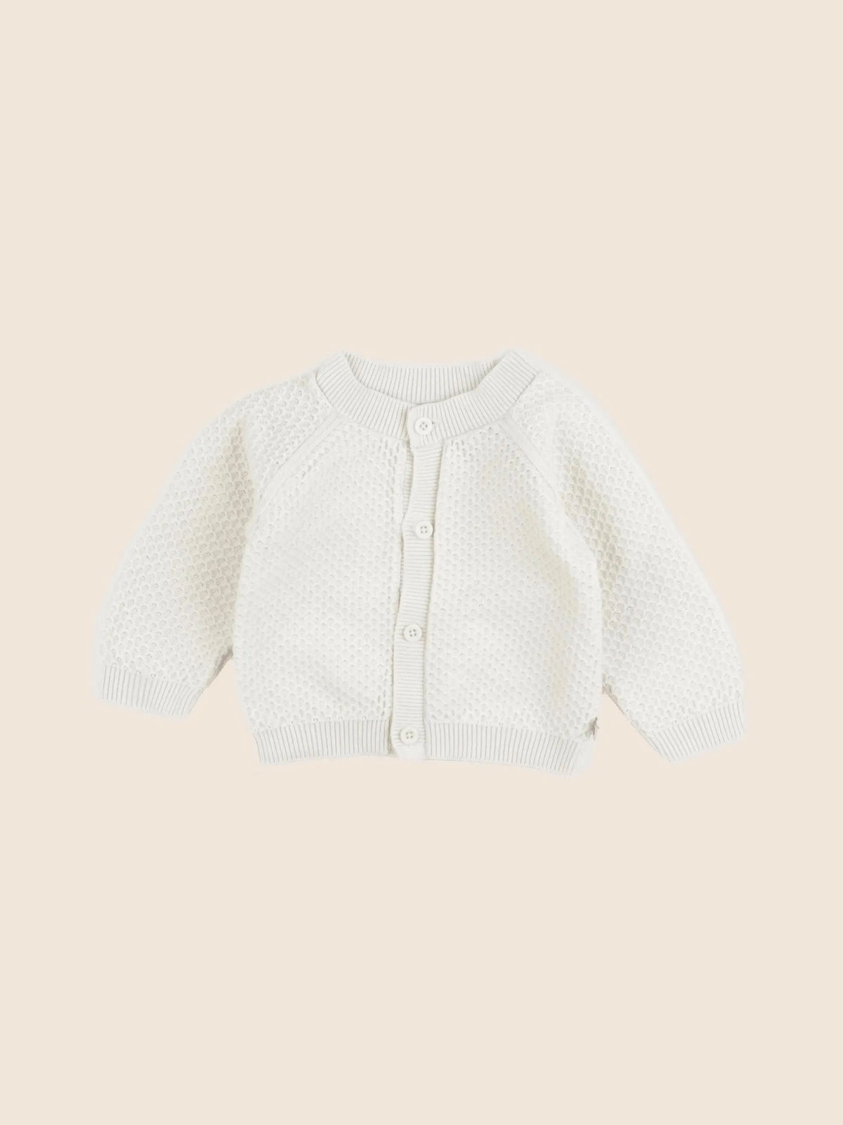 Petit Bateau - gilet beige - 6 mois