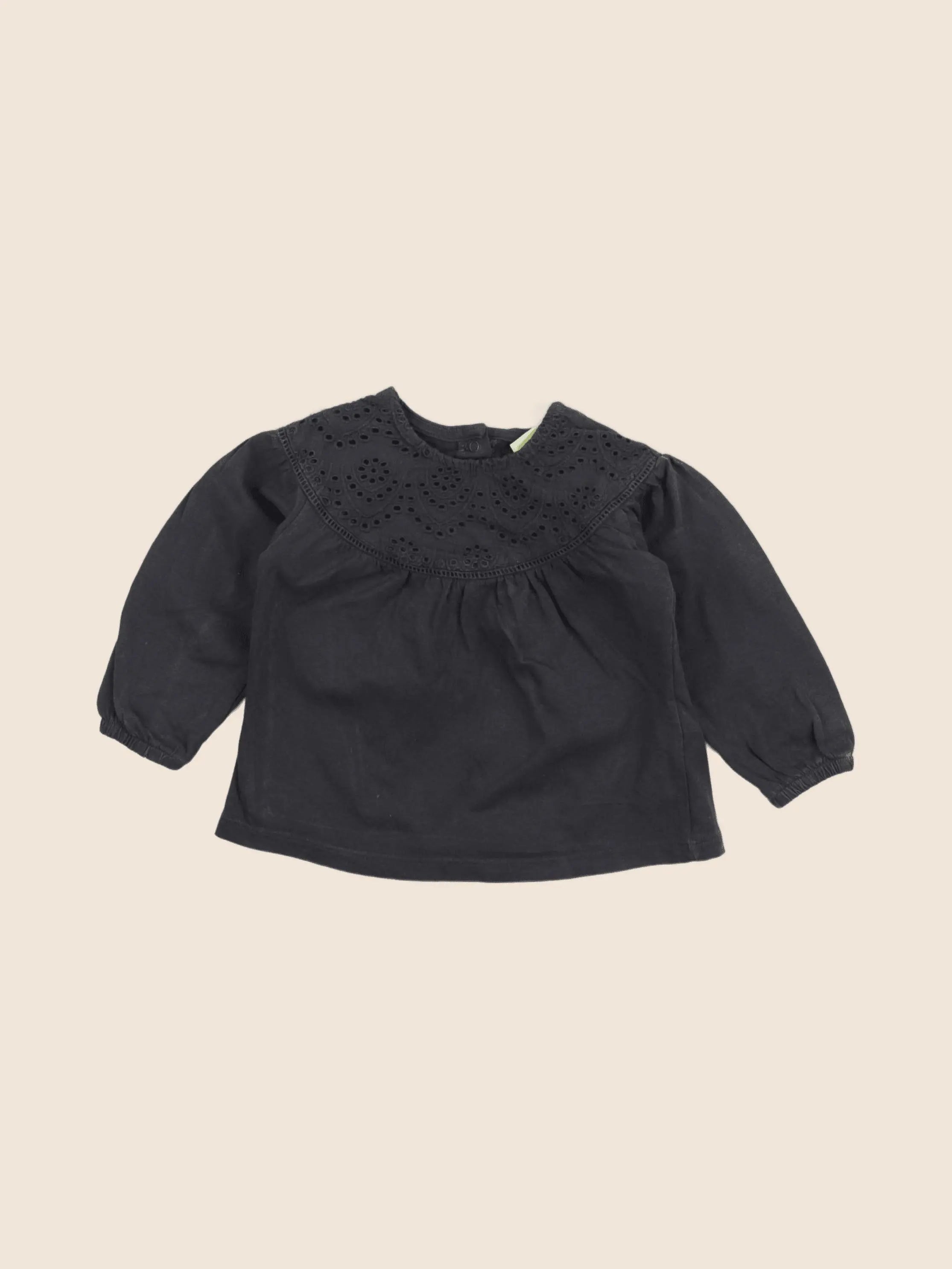 Tape à l'oeil - tee-shirt noir - 12 mois