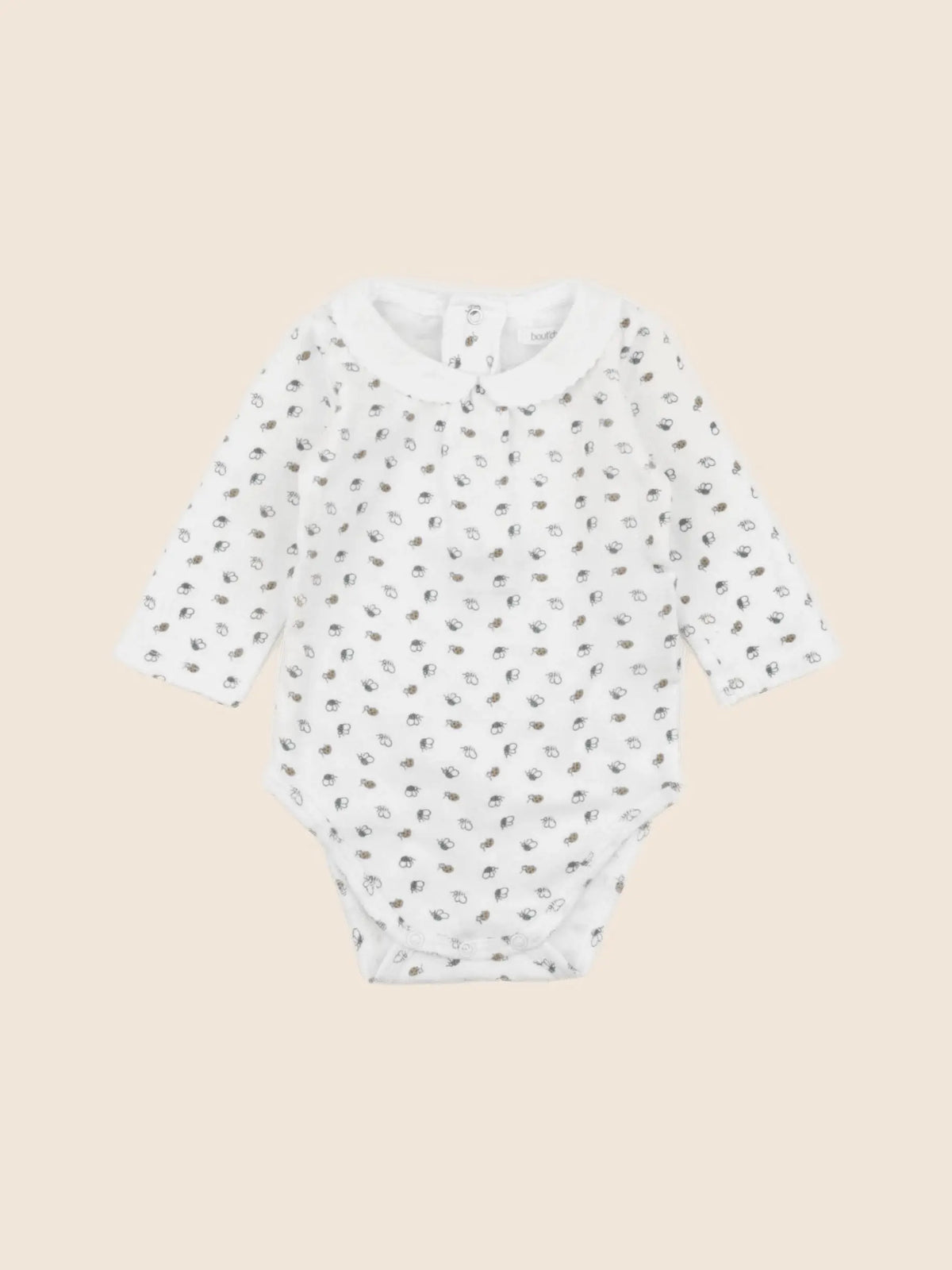 Boutchou - body à col multicolore - 3 mois