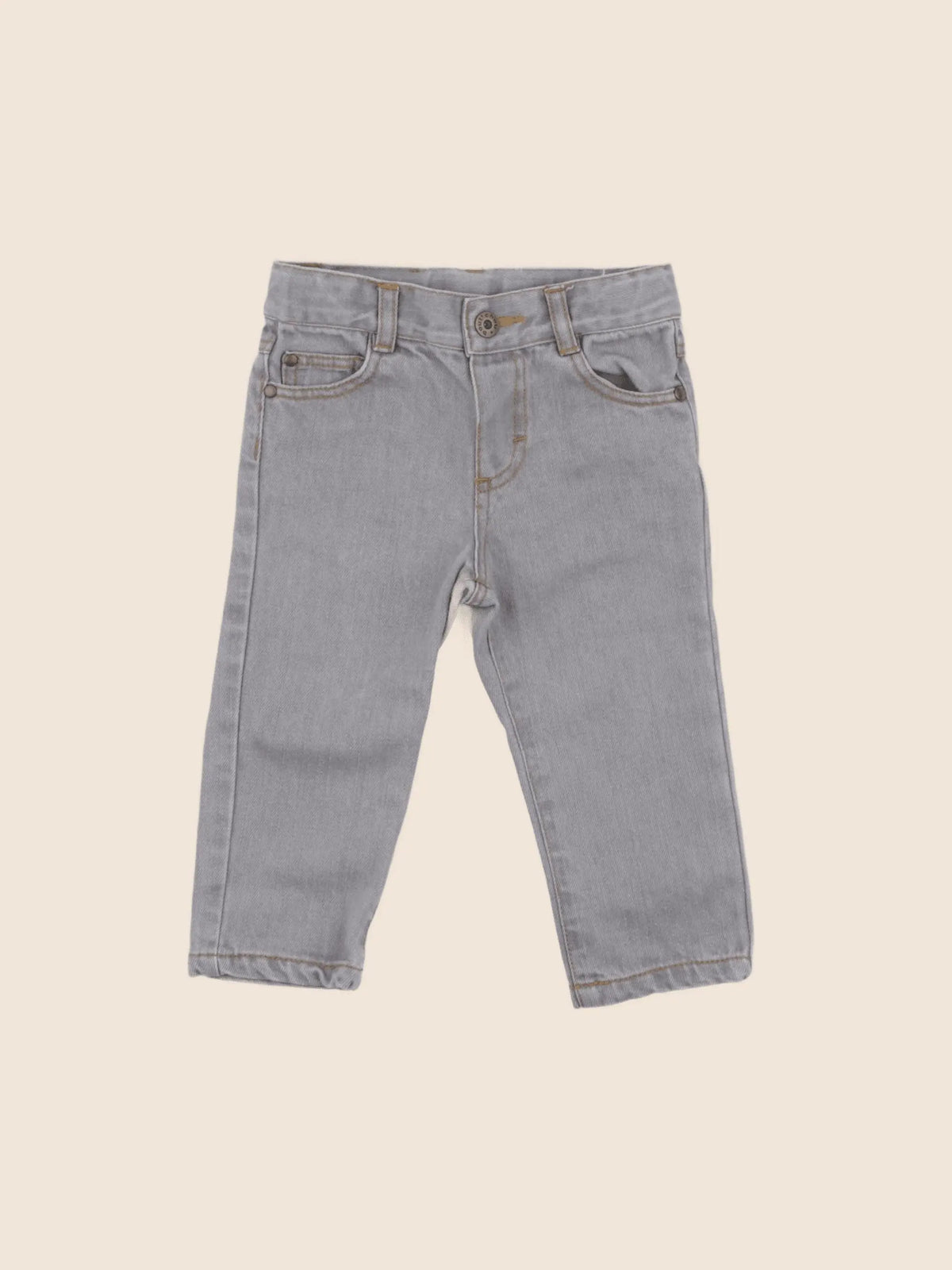 Boutchou - jean gris - 6 mois