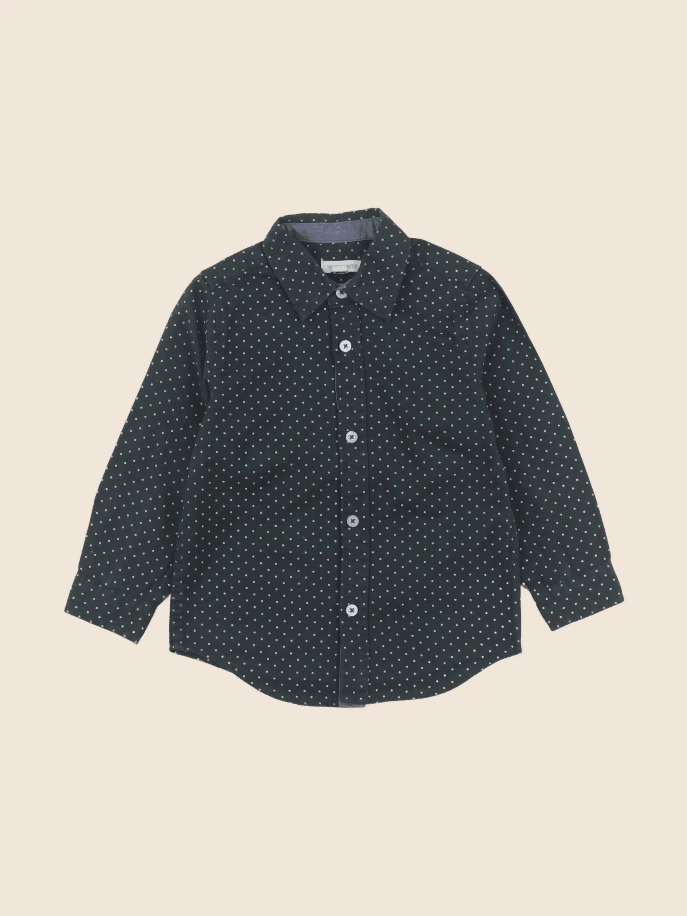 Vertbaudet - chemise vert - 3 ans