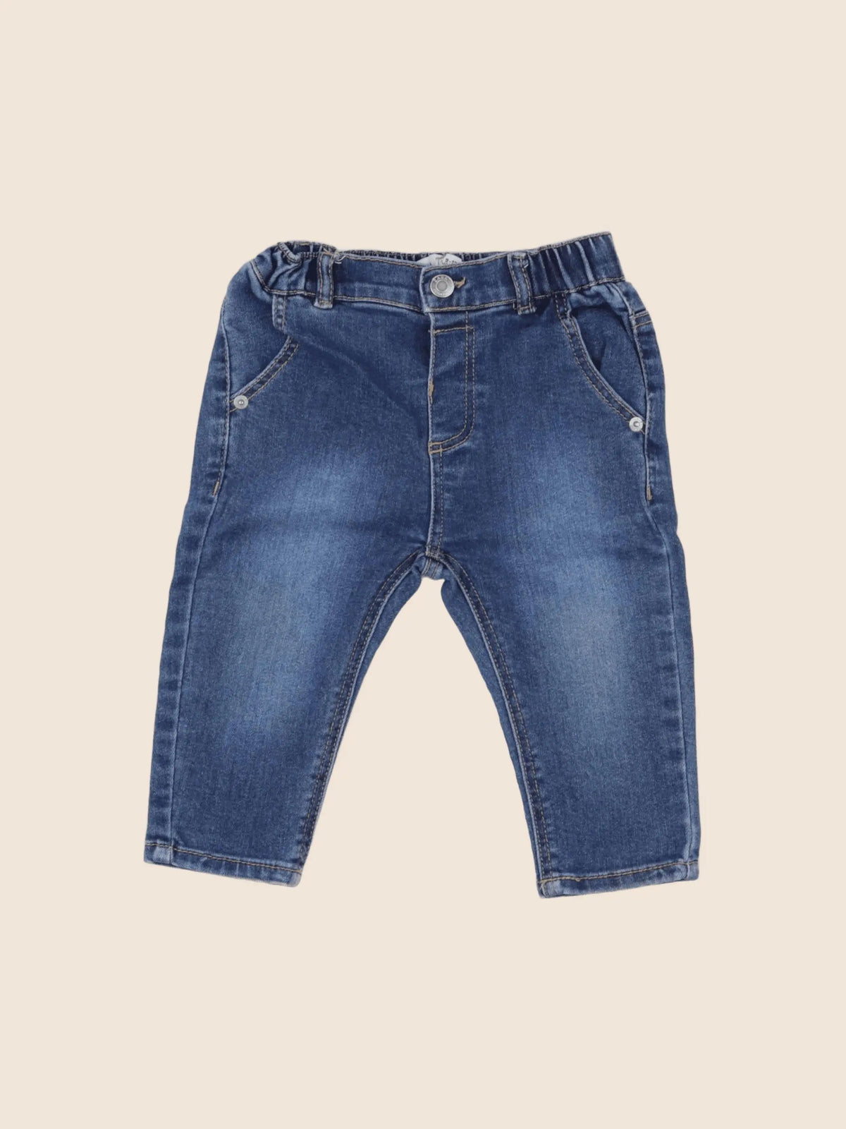 Zara - jean bleu - 9/12 mois