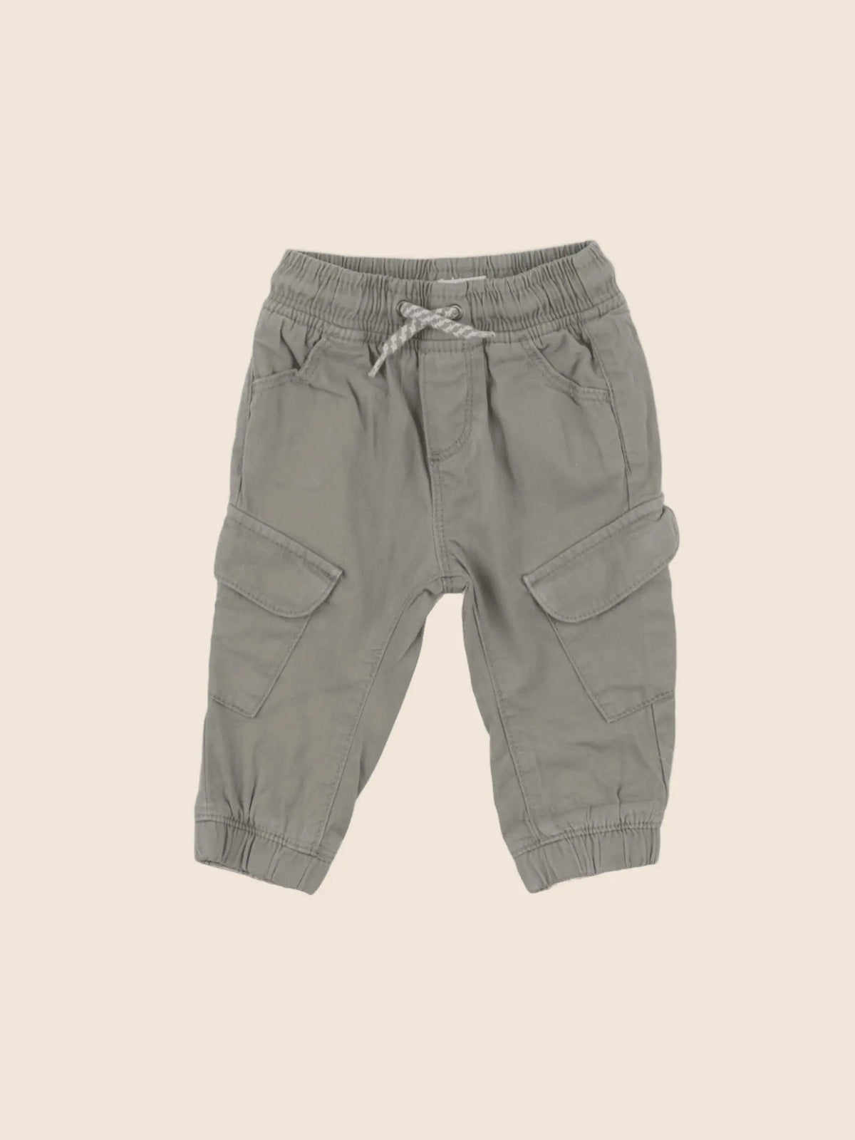 Vertbaudet - pantalon vert - 6 mois