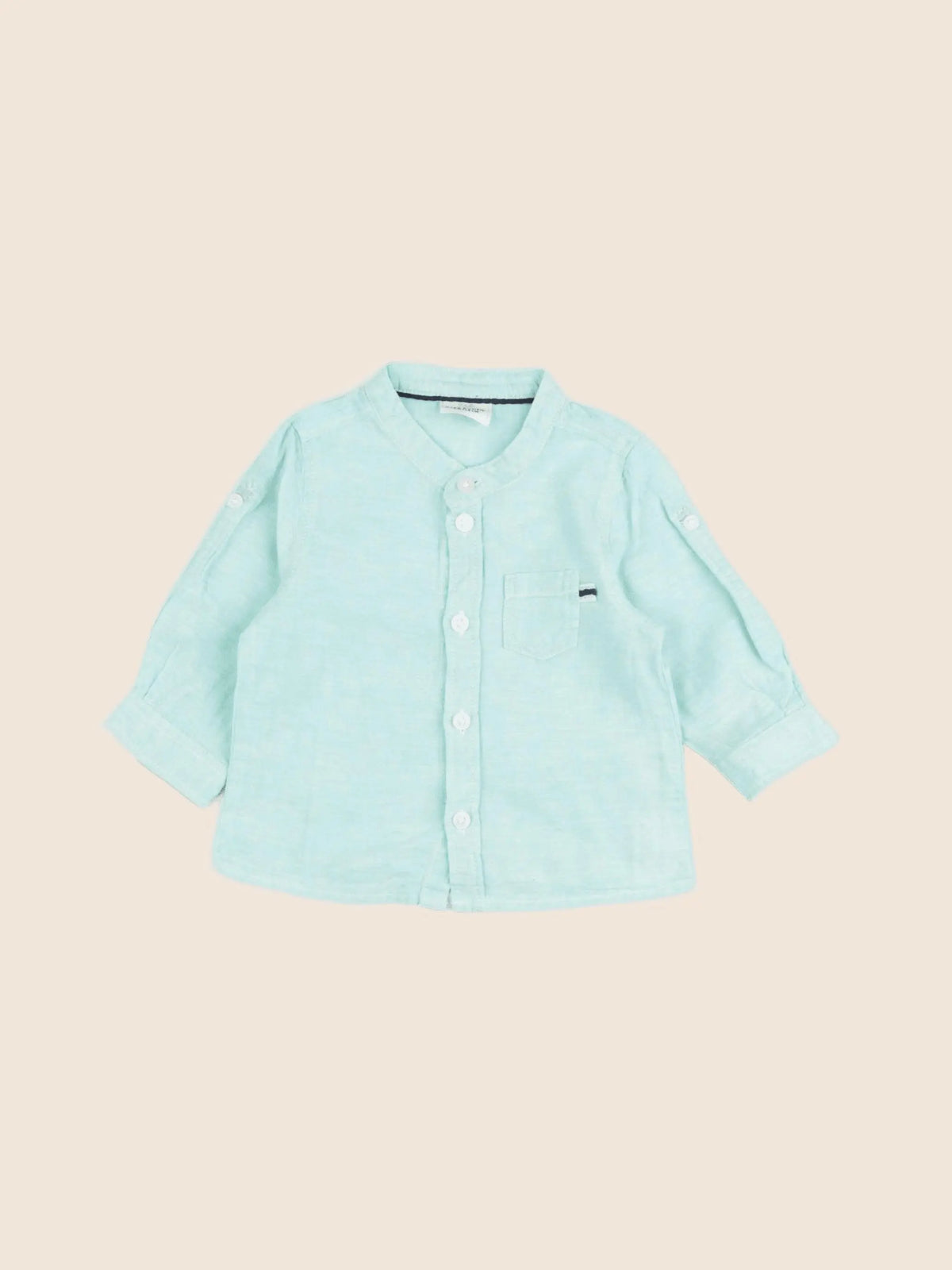 Tape à l'oeil - chemise vert - 6 mois