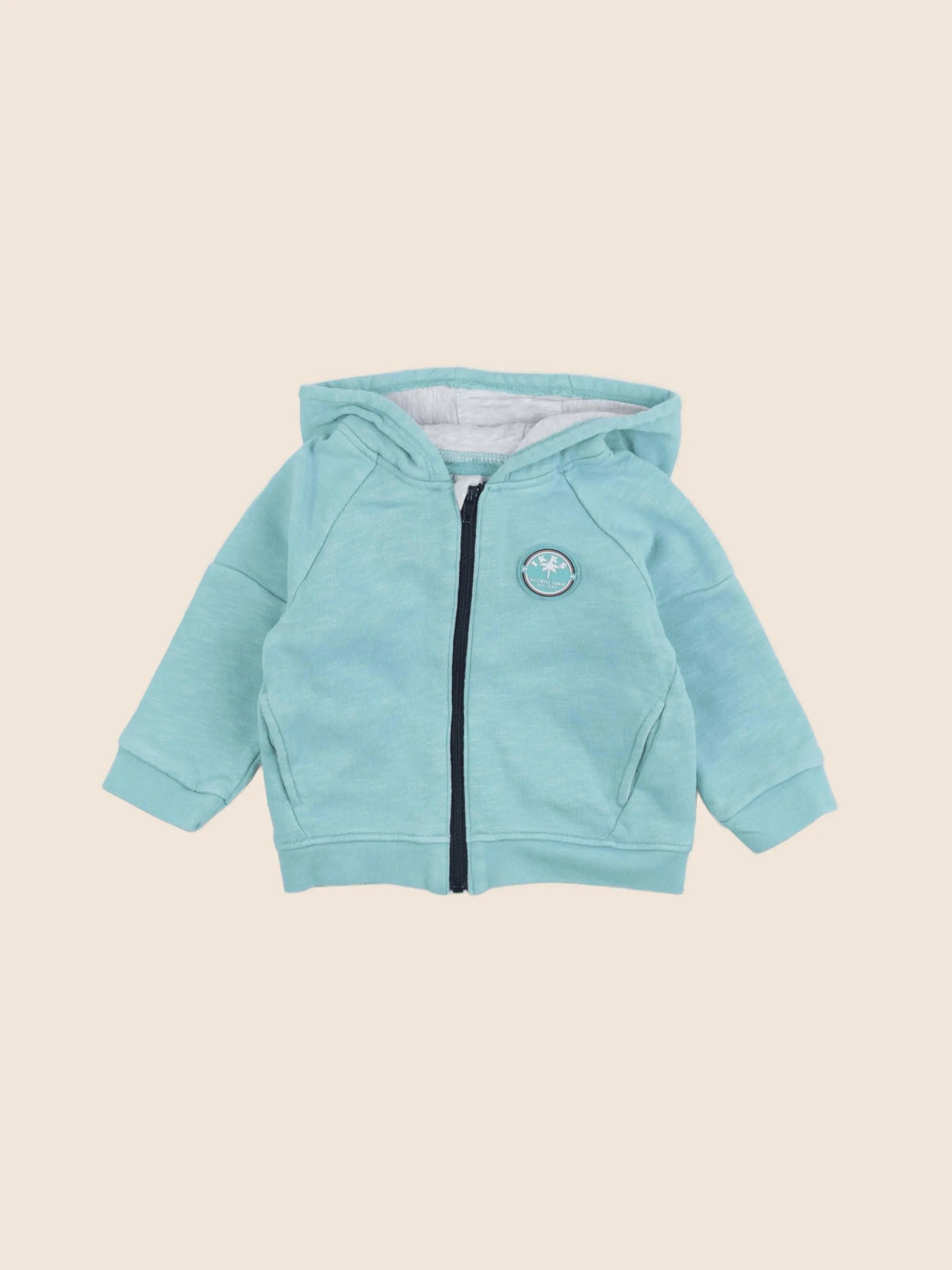 IKKS - sweat imprimé au dos vert - 12 mois