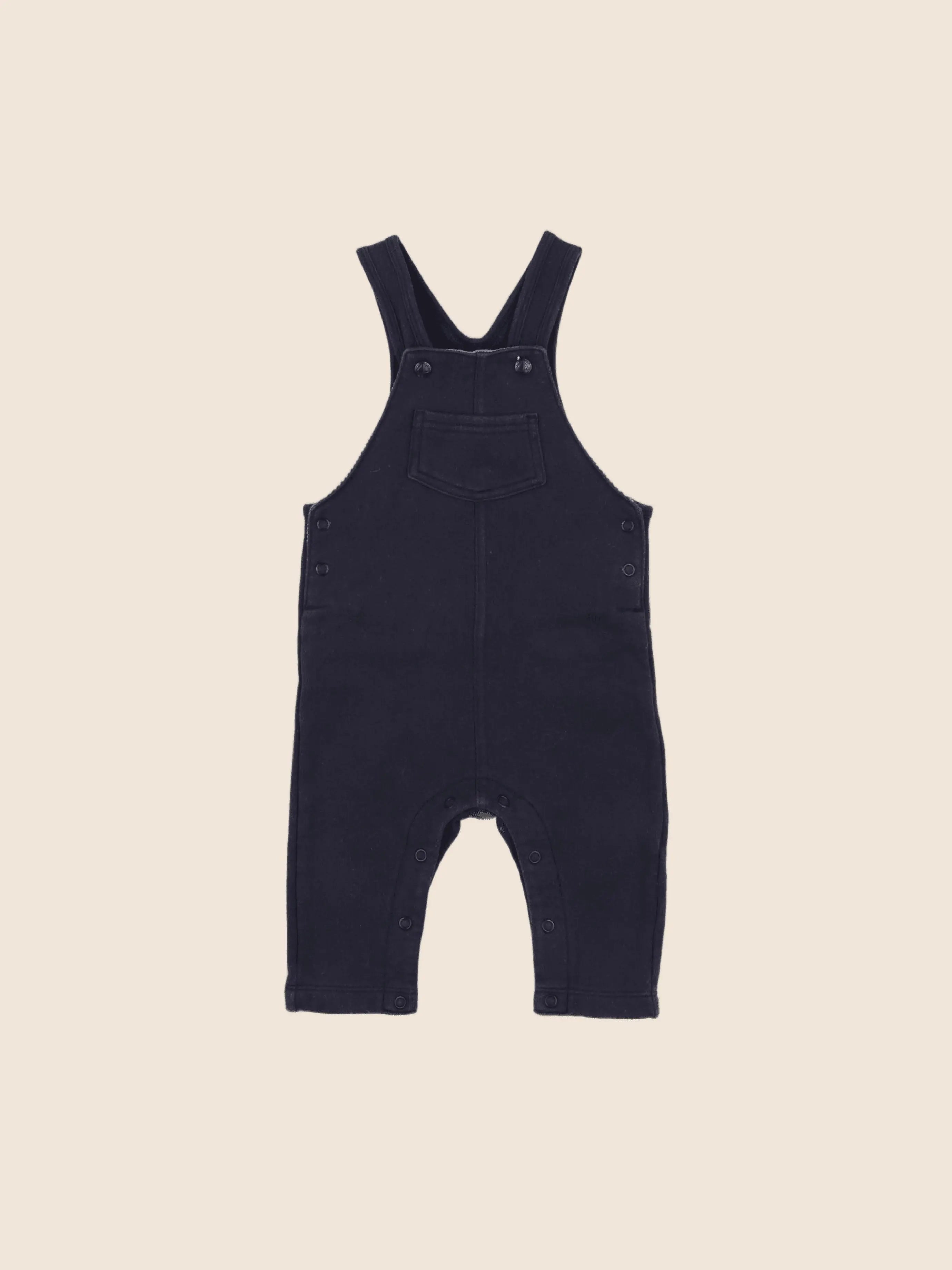 Petit Bateau - salopette bleu - 6 mois