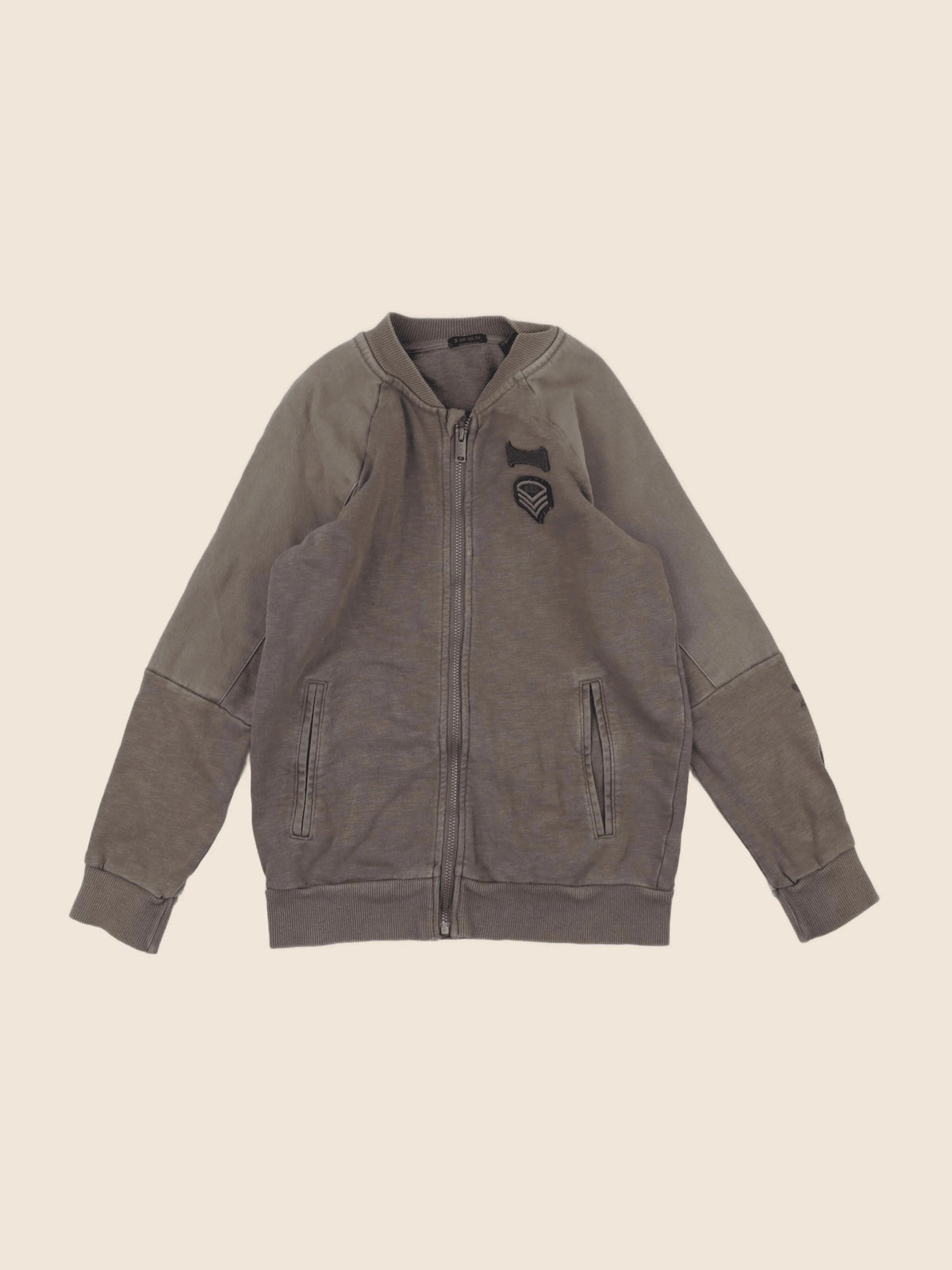 IKKS - veste imprimé au dos vert - 8 ans