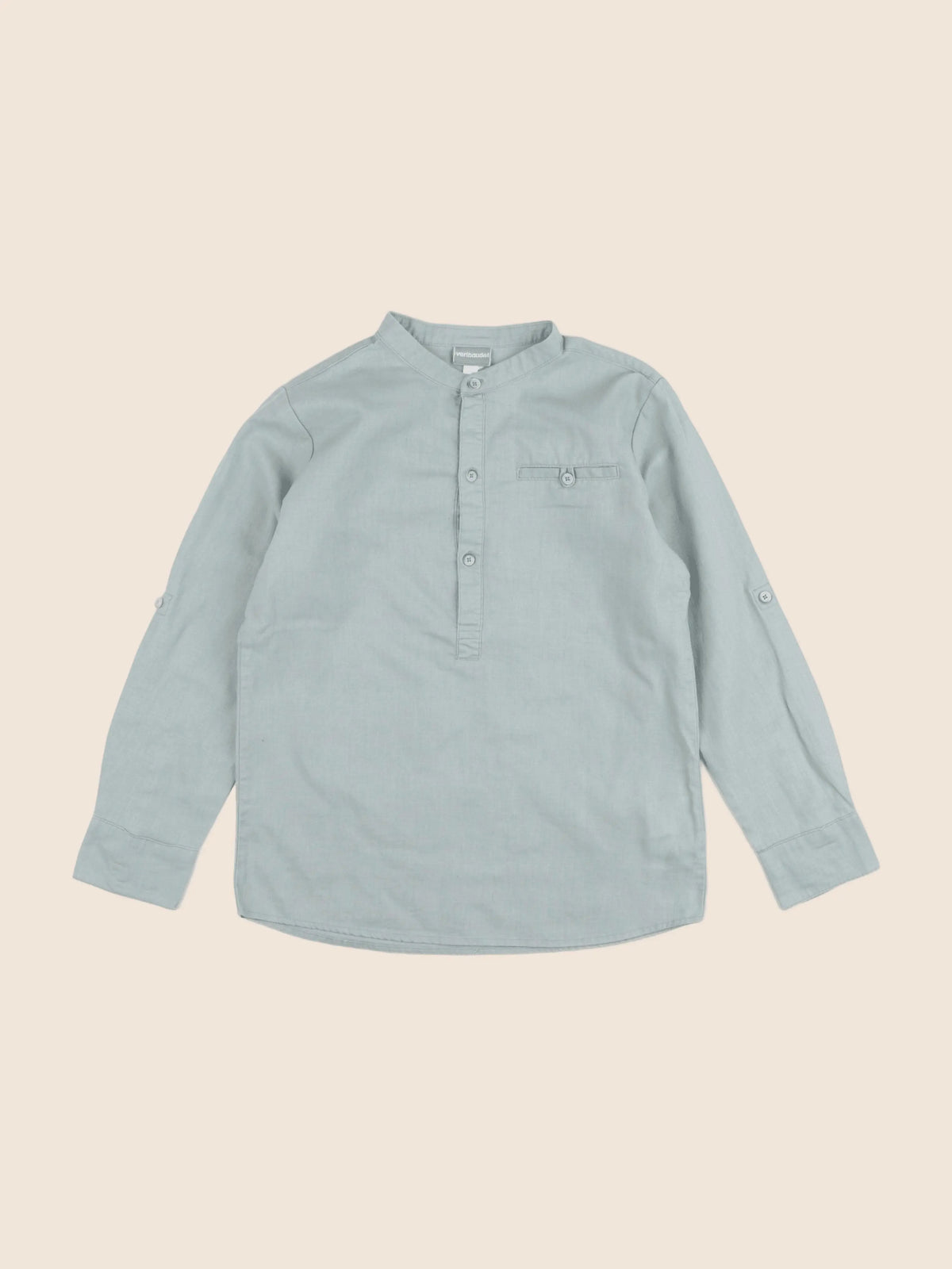 Vertbaudet - chemise vert - 10 ans