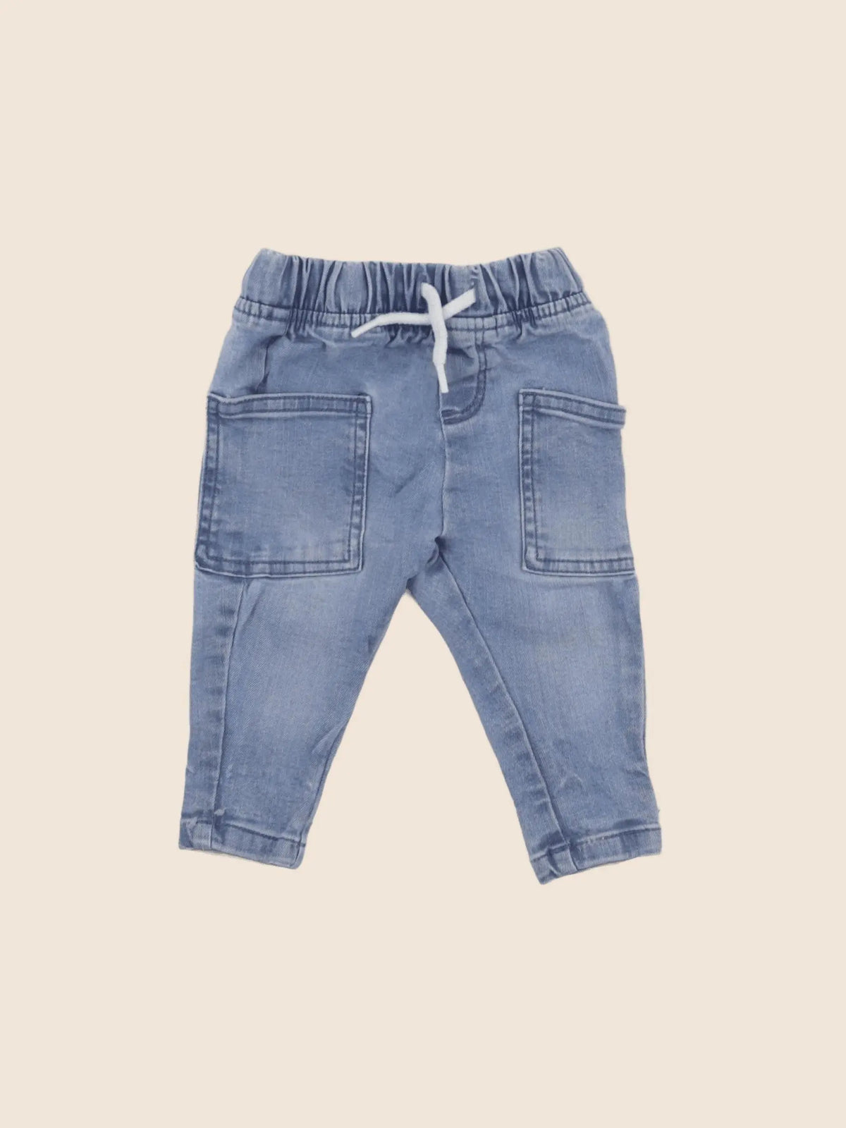 Vertbaudet - jean bleu - 3 mois