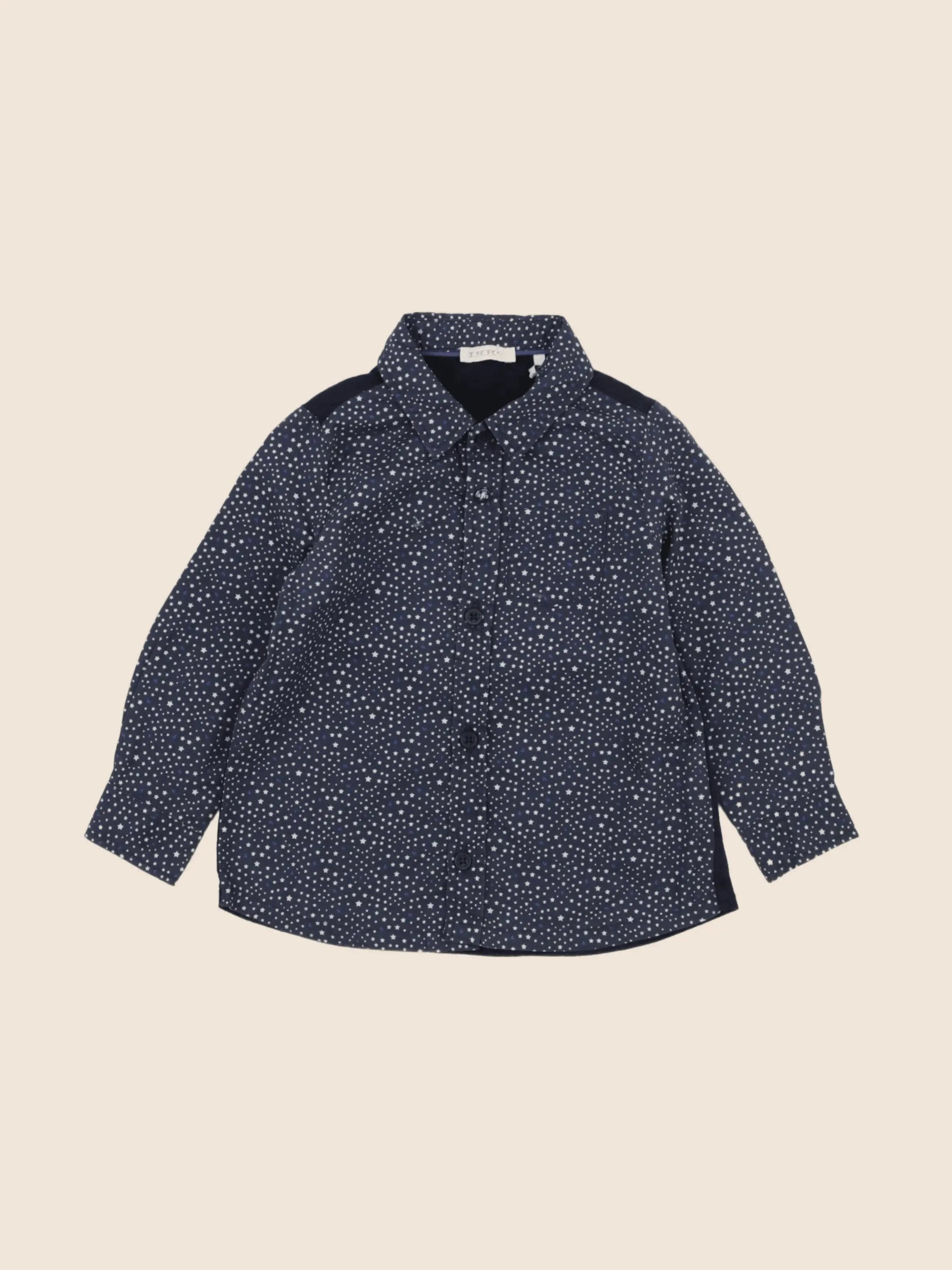 IKKS - chemise bleu - 18 mois