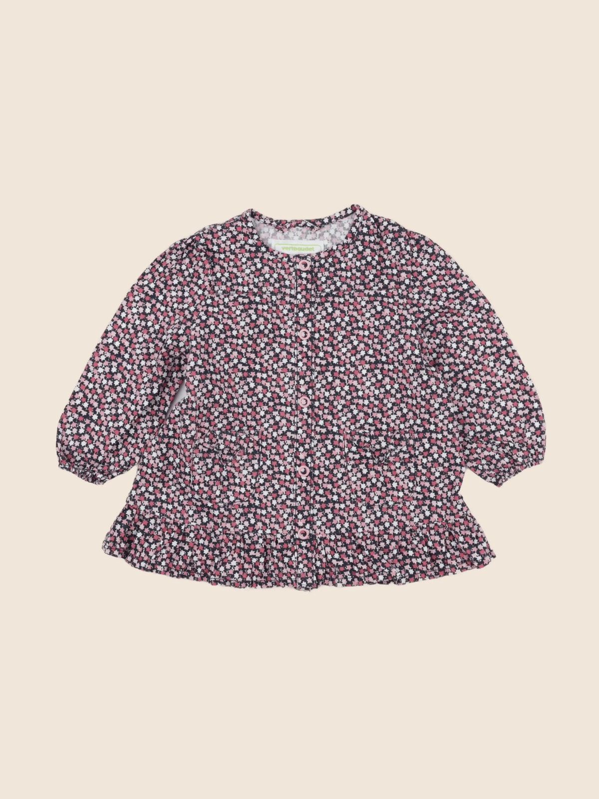Vertbaudet - robe rose - 2 ans