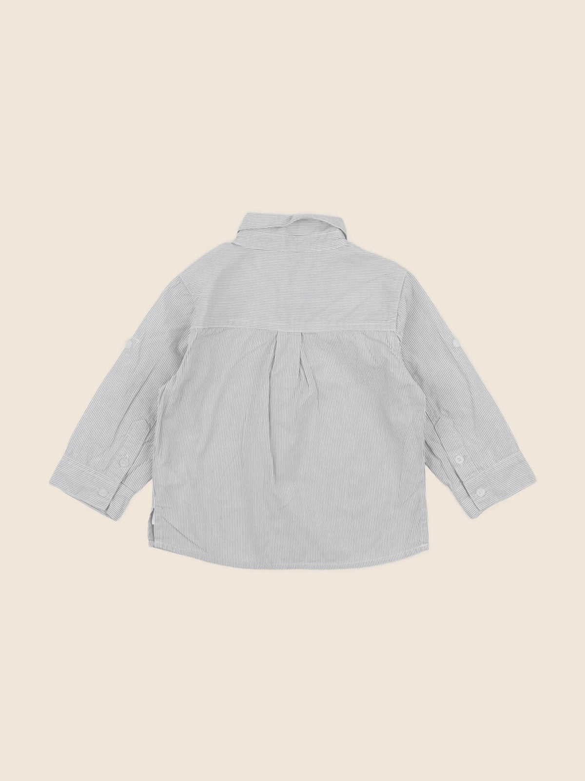 Vertbaudet - chemise gris - 2 ans