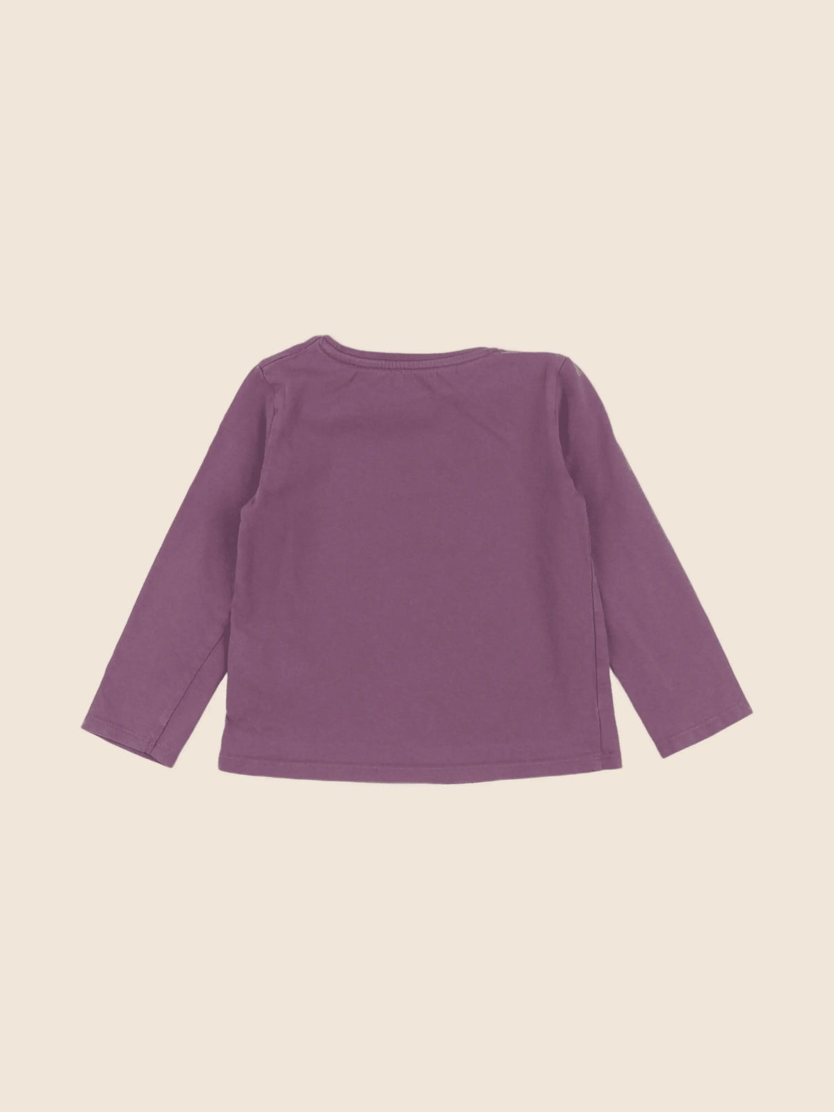 Vertbaudet - tee-shirt violet - 3 ans
