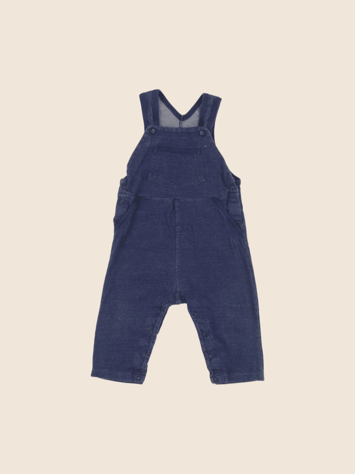 Petit Bateau - salopette bleu - 12 mois