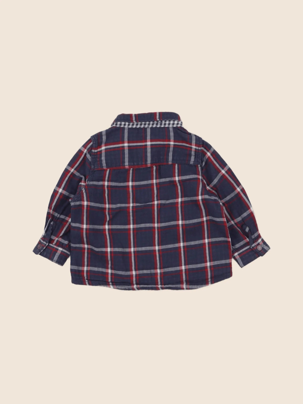 Tape à l'oeil - chemise bleu - 9 mois