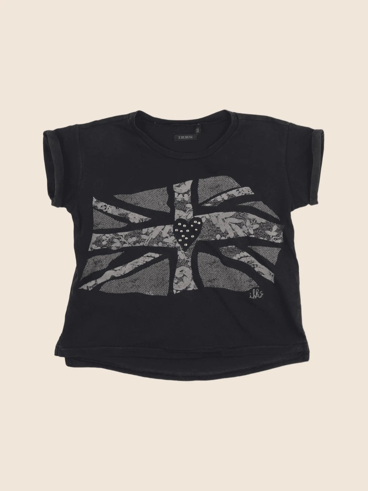 IKKS - tee-shirt noir - 4 ans