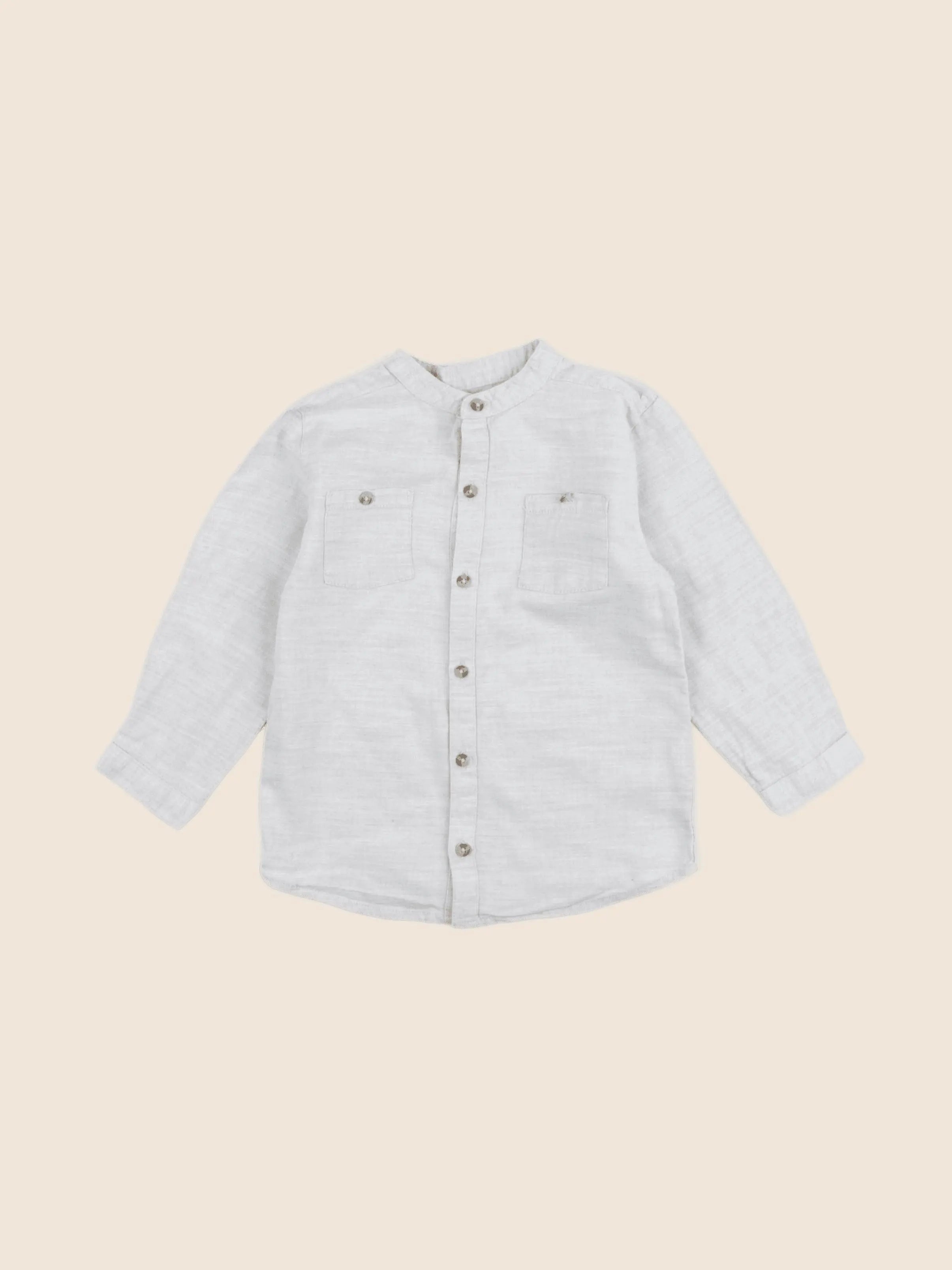 Boutchou - chemise bleu - 36 mois