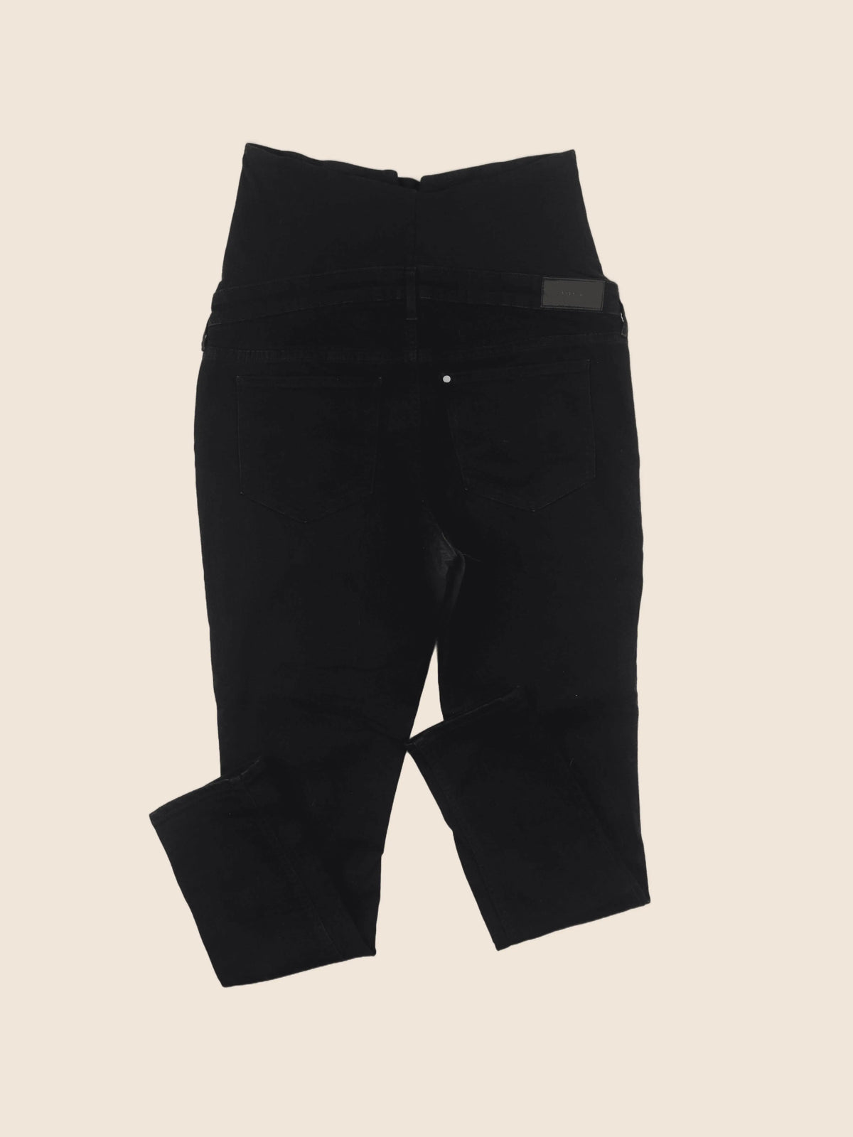 H&M - jean grossesse noir - l