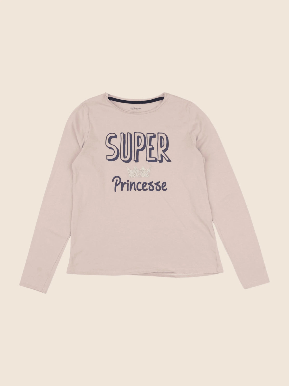 Vertbaudet - tee-shirt rose - 10 ans