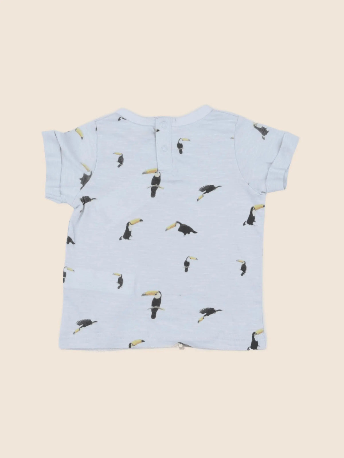 Tape à l'oeil - tee-shirt bleu - 6 mois