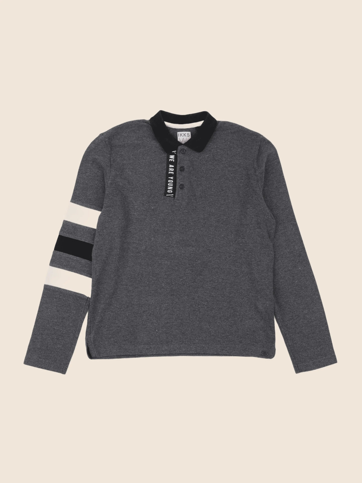 IKKS - polo gris - 12 ans