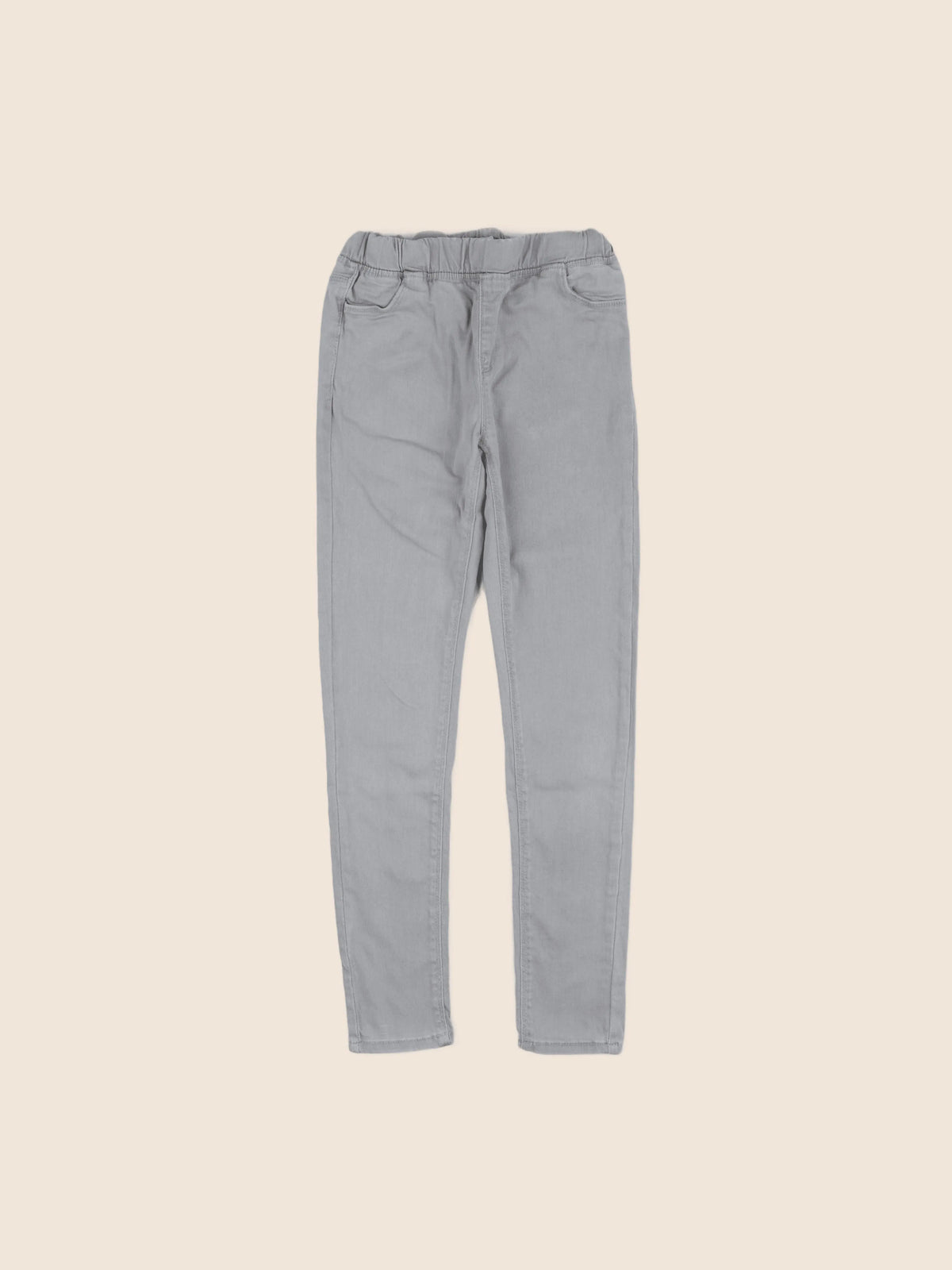 Vertbaudet - jegging gris - 12 ans