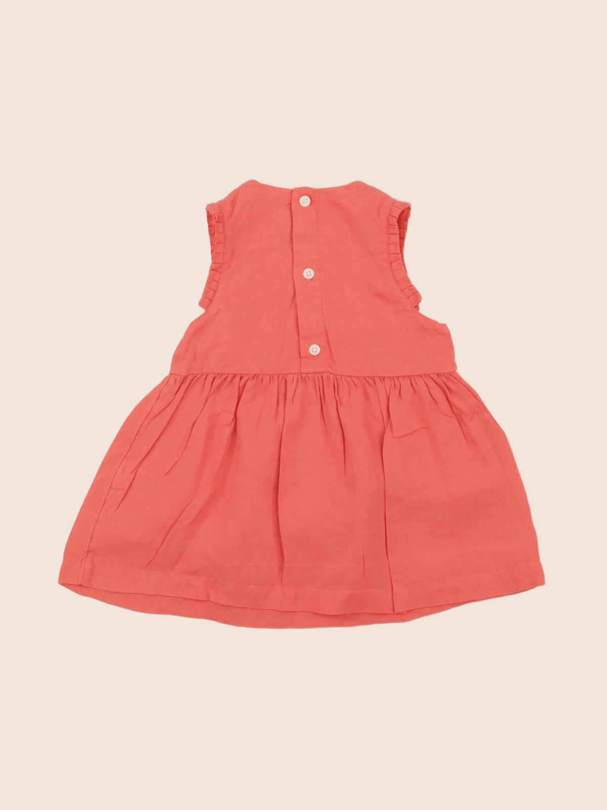 Petit Bateau - robe rose - 6 mois