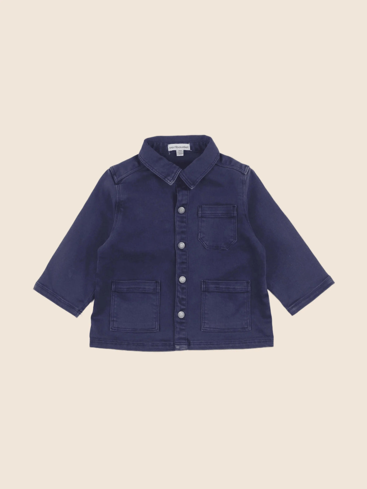 Vertbaudet - veste bleu - 12 mois