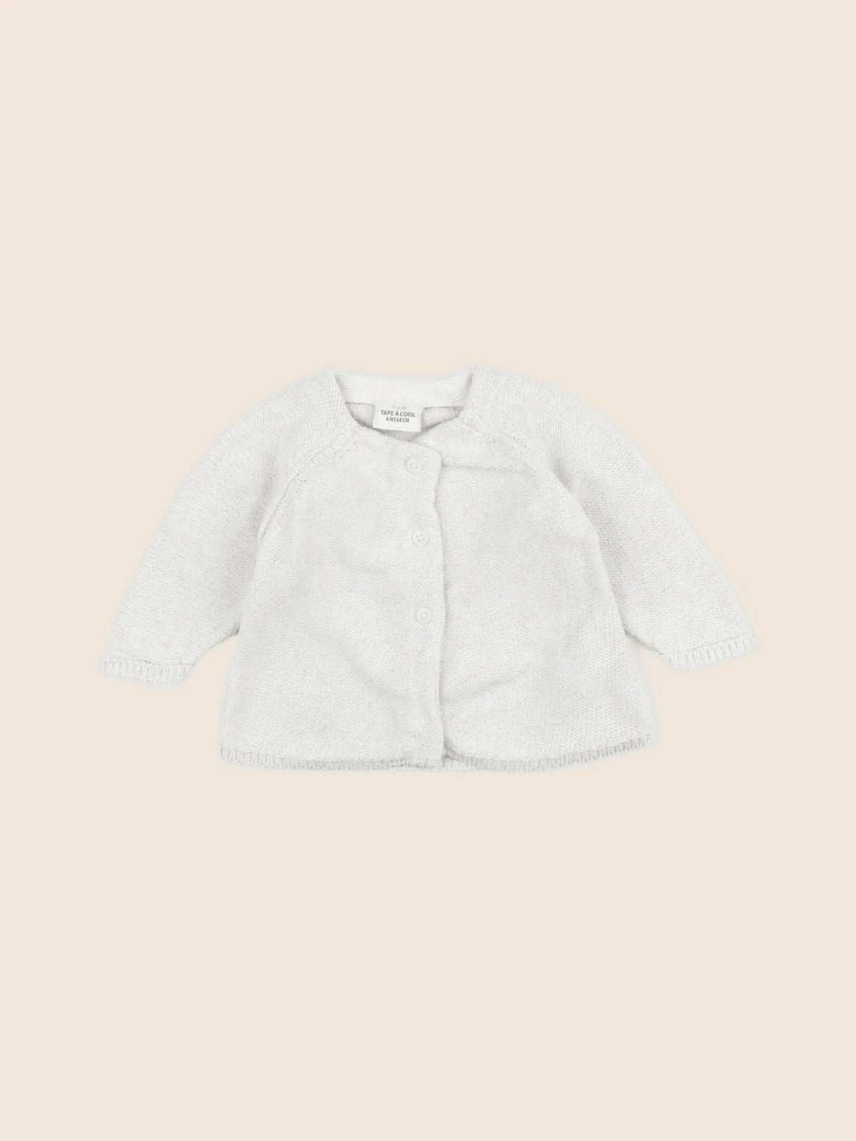 Tape à l'oeil - gilet beige, or - 6 mois