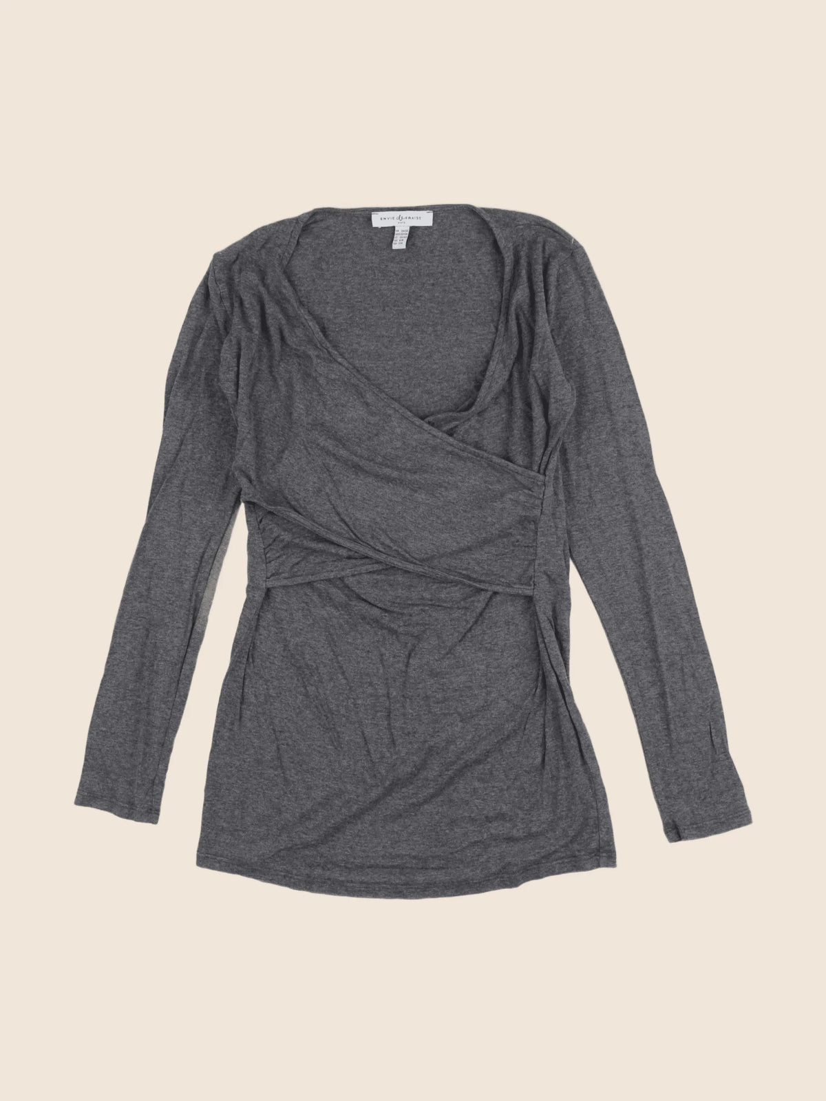 Envie de fraise - tee-shirt grossesse, allaitement gris - 34 à 36