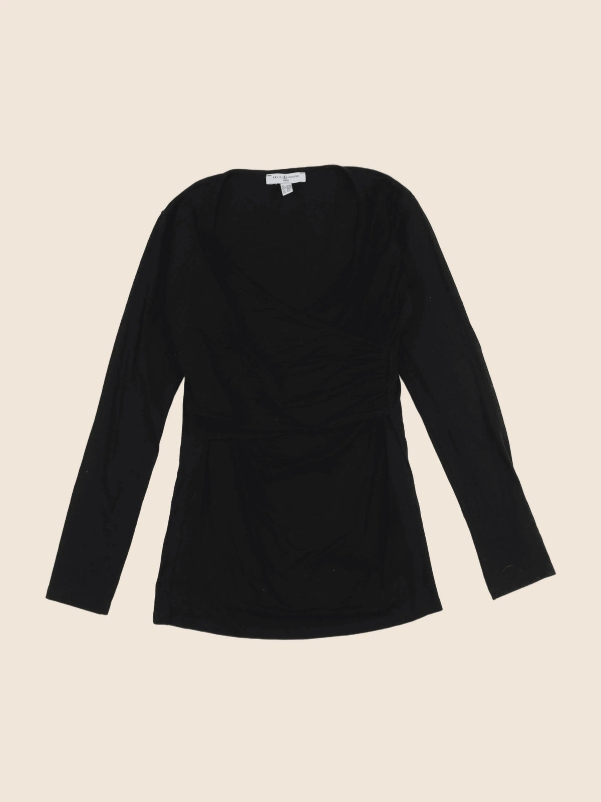 Envie de fraise - tee-shirt grossesse, allaitement noir - 34 à 36