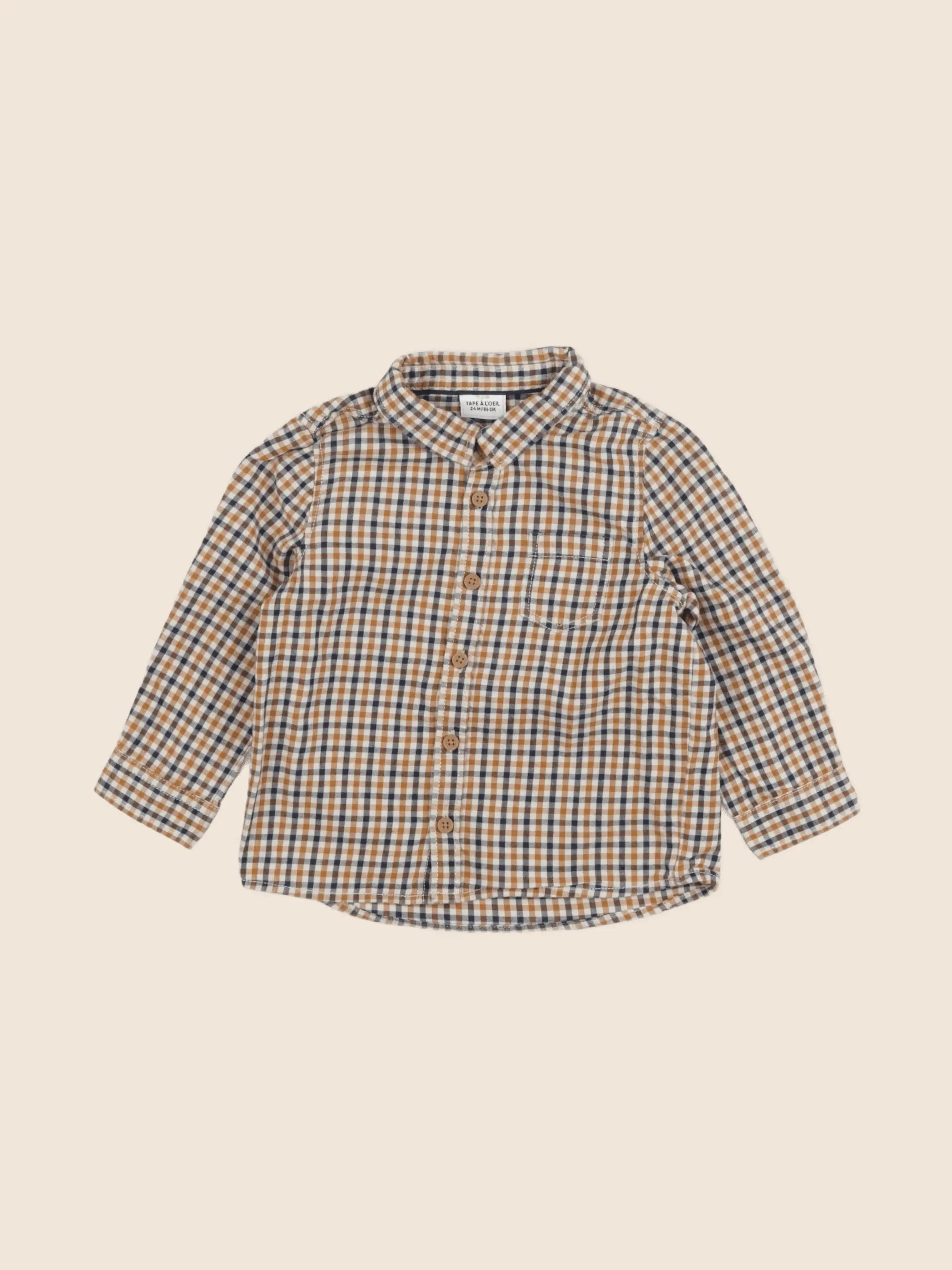 Tape à l'oeil - chemise multicolore - 24 mois