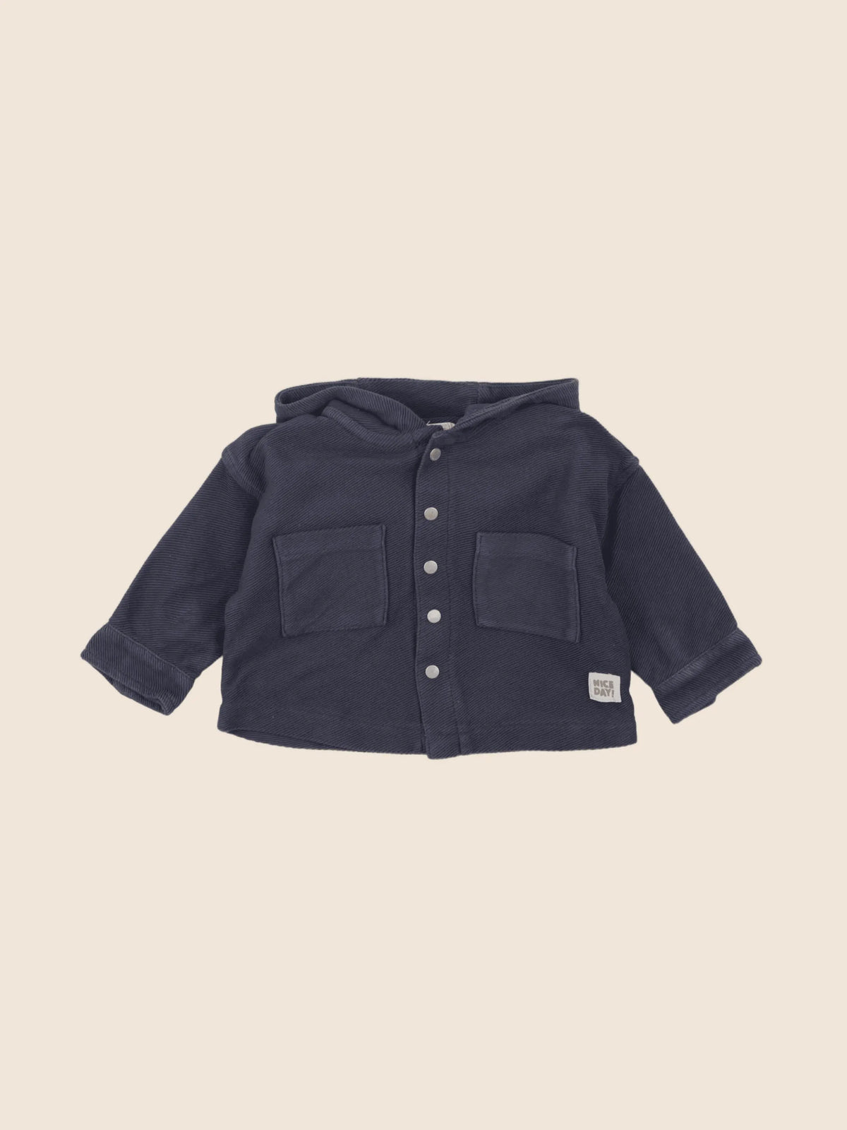 Vertbaudet - chemise bleu - 6 mois