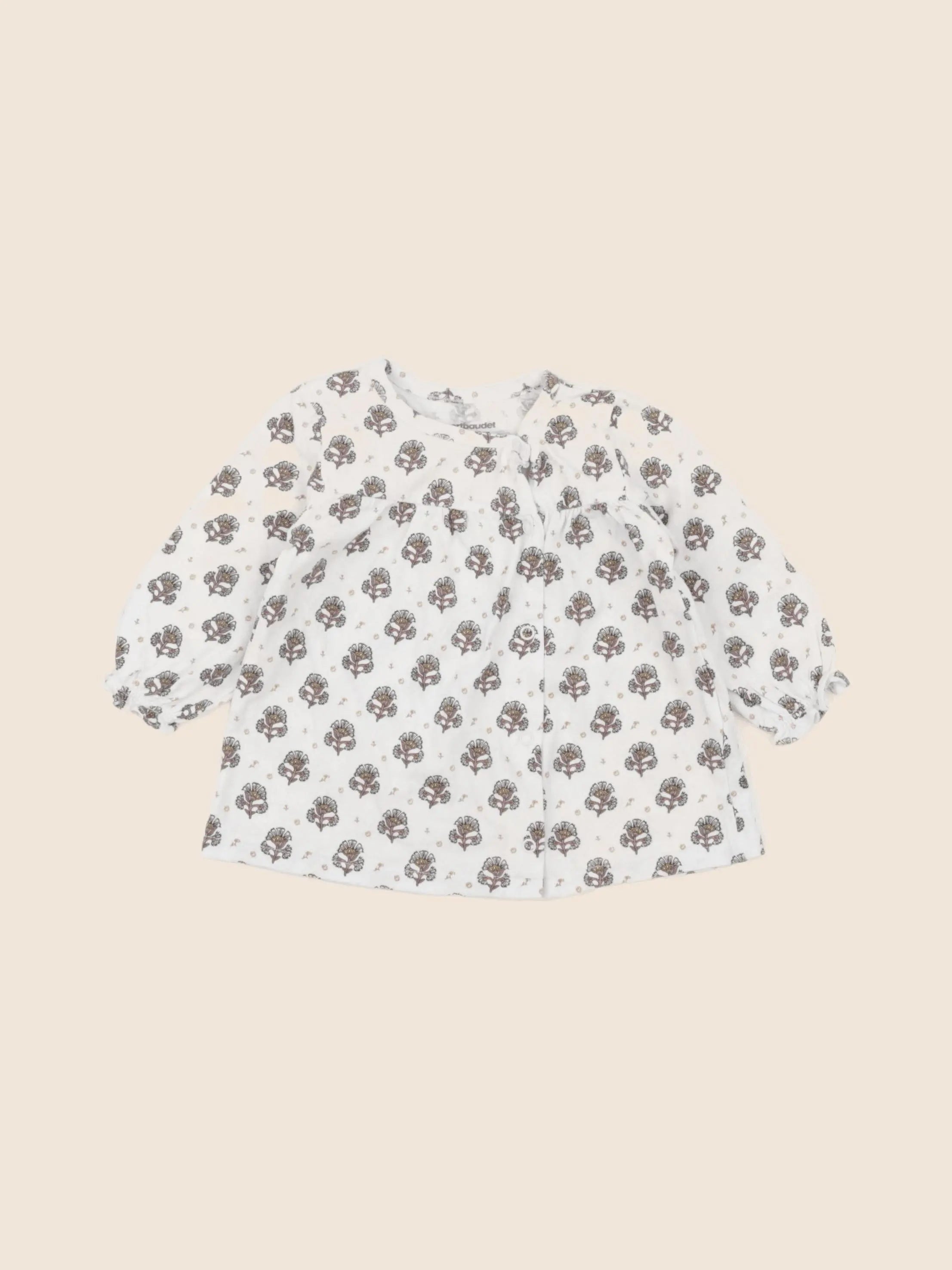 Vertbaudet - tee-shirt multicolore - 6 mois