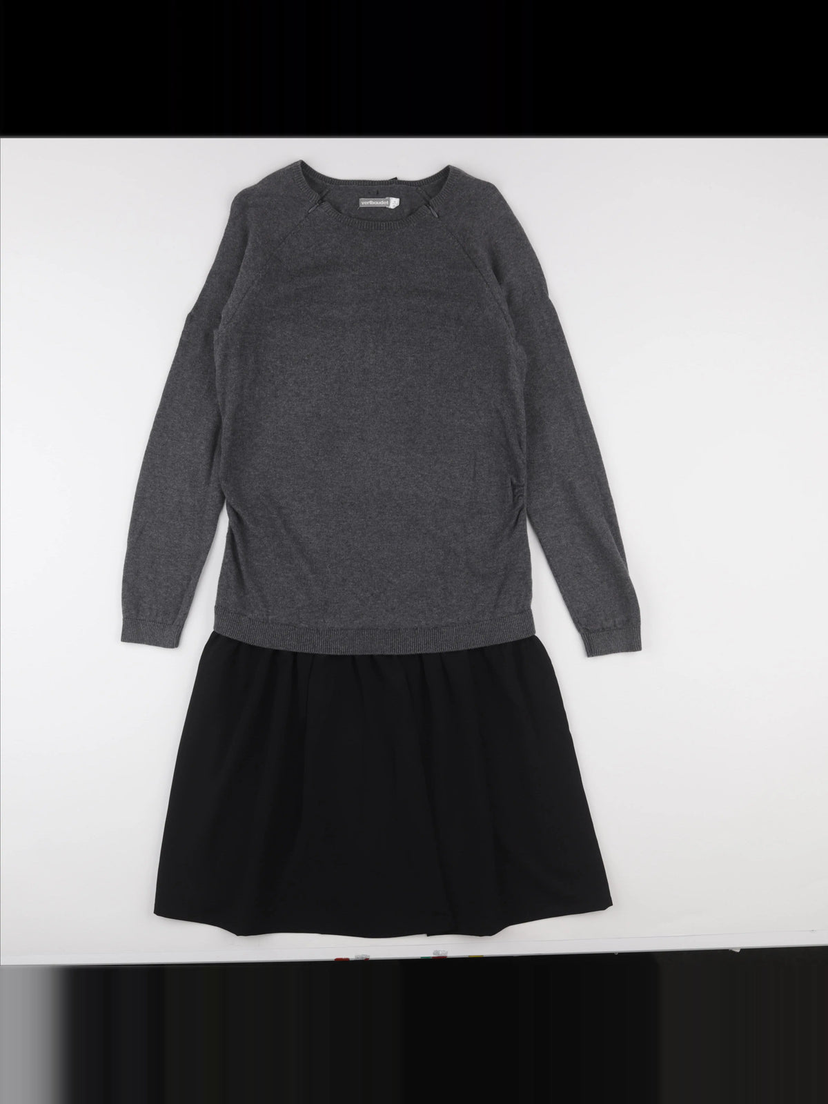 Vertbaudet - robe grossesse gris - 38 à 40