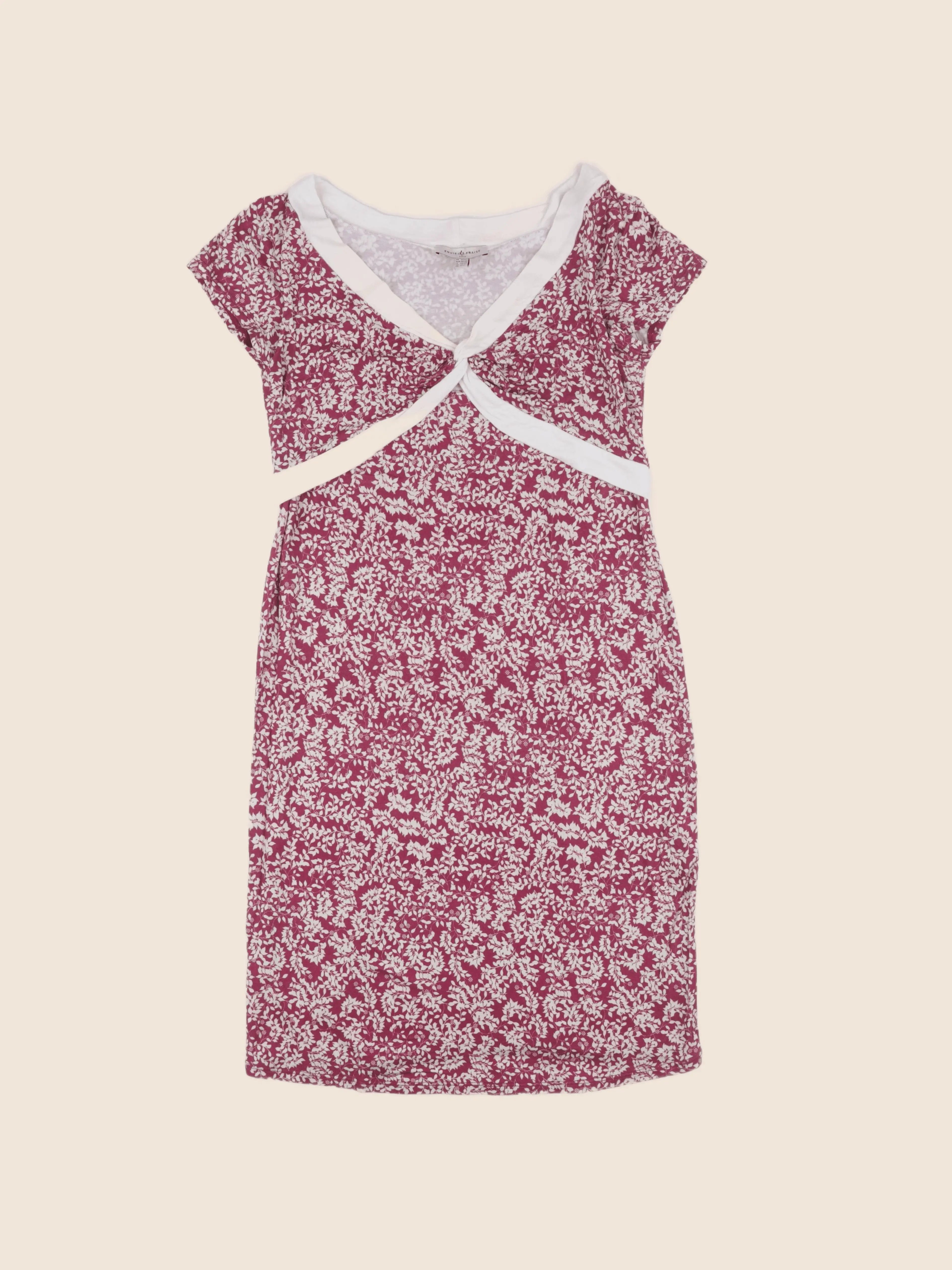 Envie de fraise - robe grossesse rose - 40 à 42