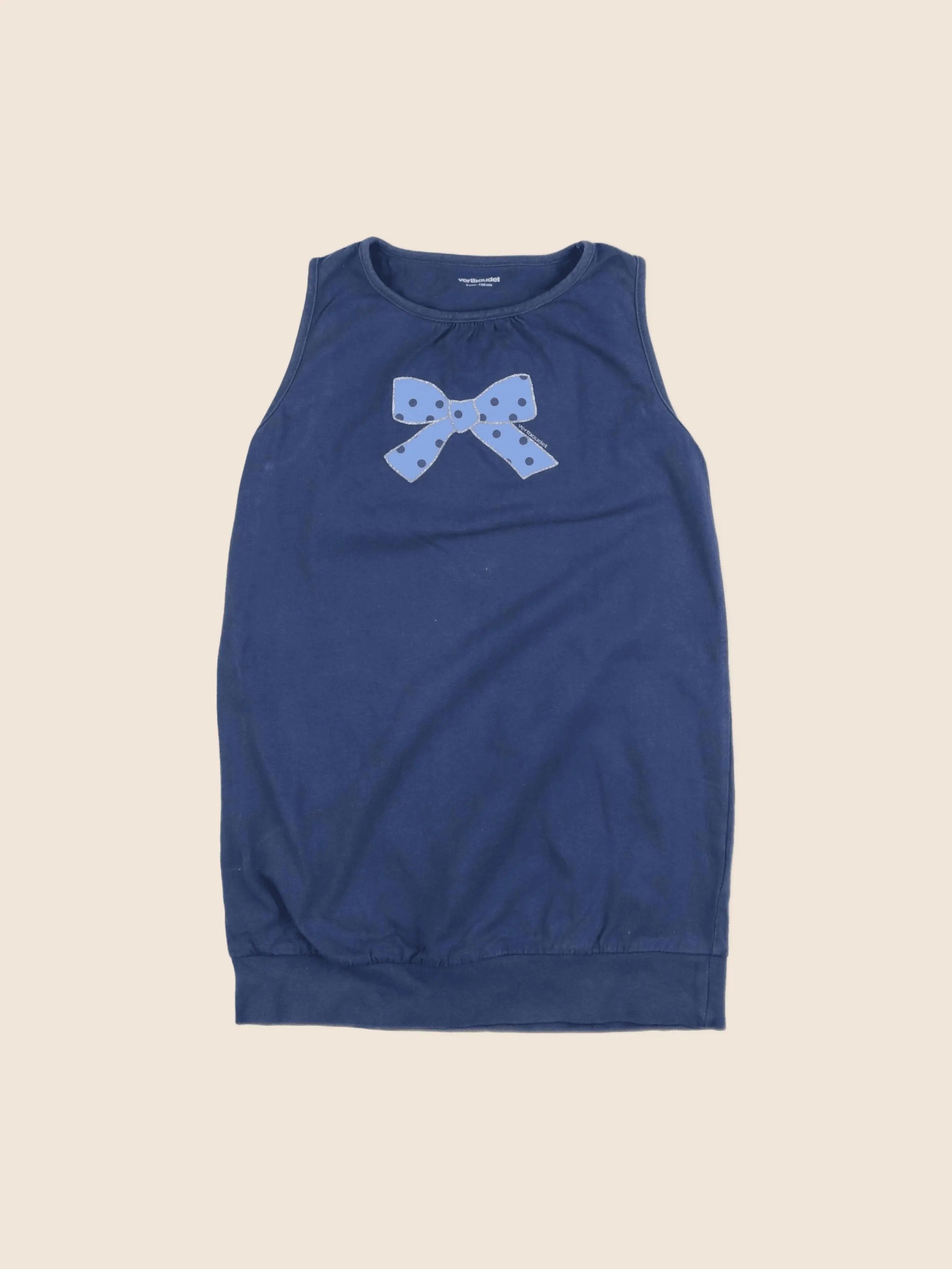 Vertbaudet - robe bleu - 8 ans