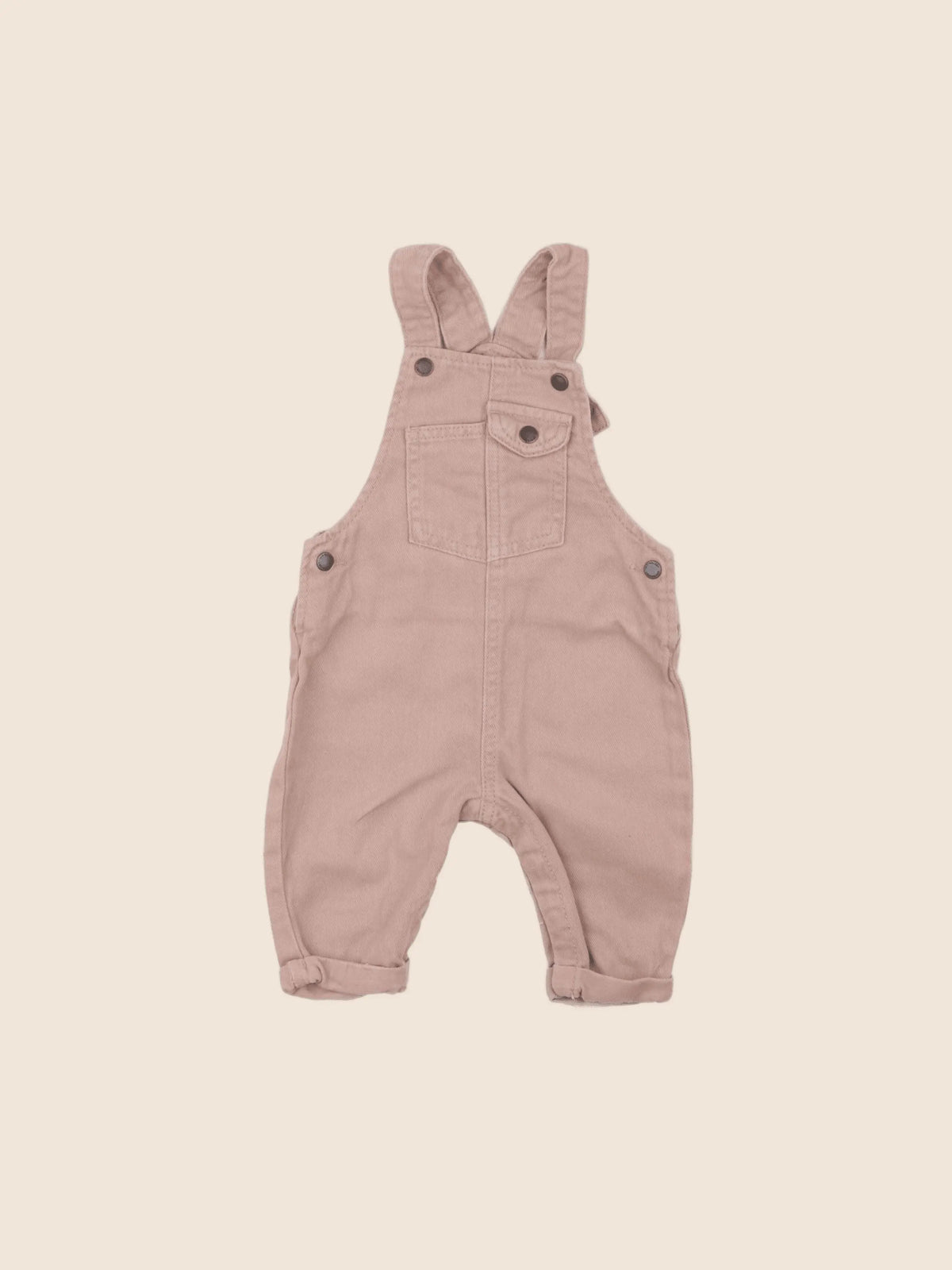 Vertbaudet - salopette rose - 6 mois