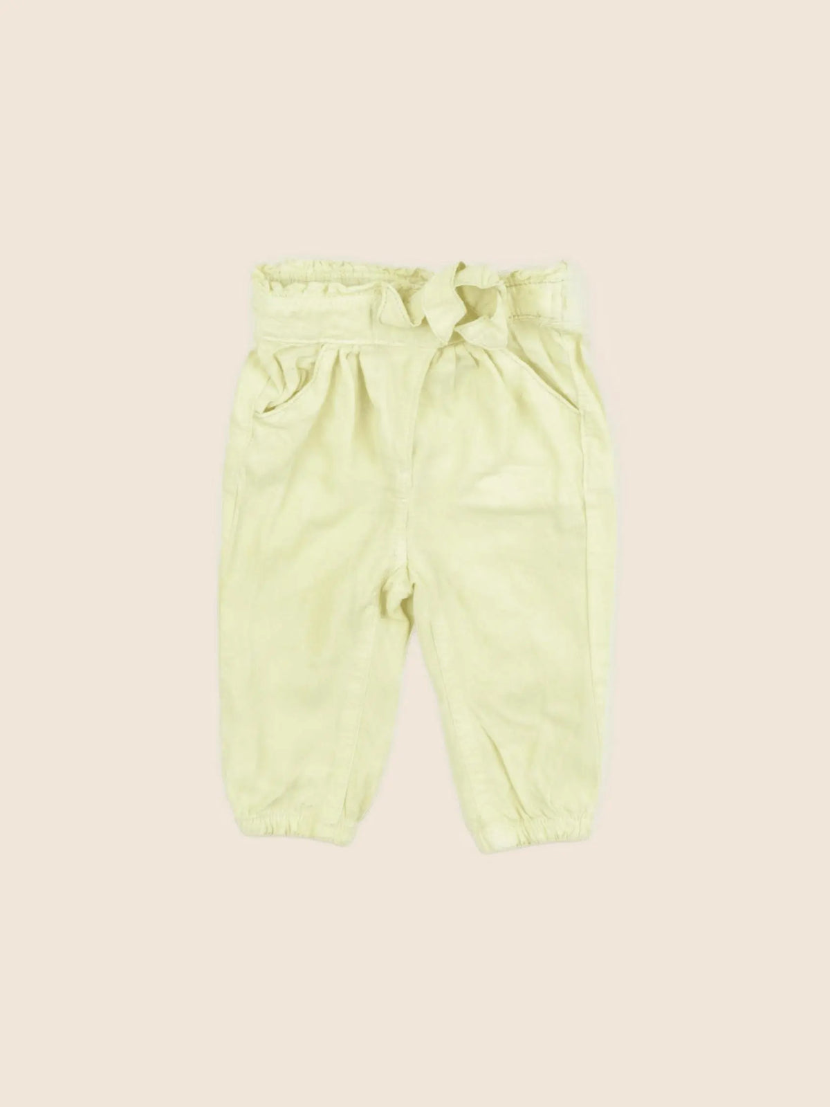 Tape à l'oeil - pantalon jaune - 3 mois