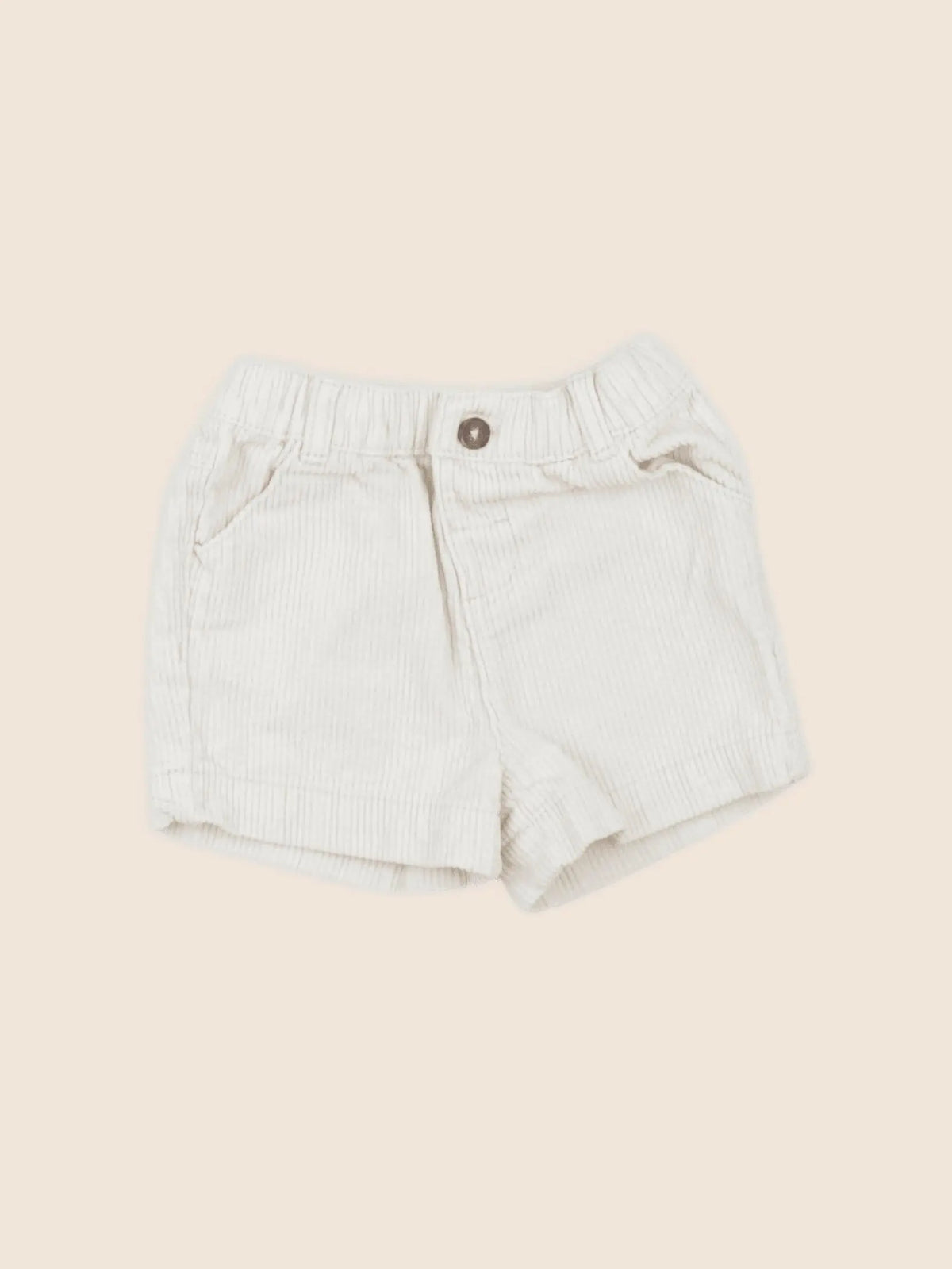 Vertbaudet - short beige - 12 mois