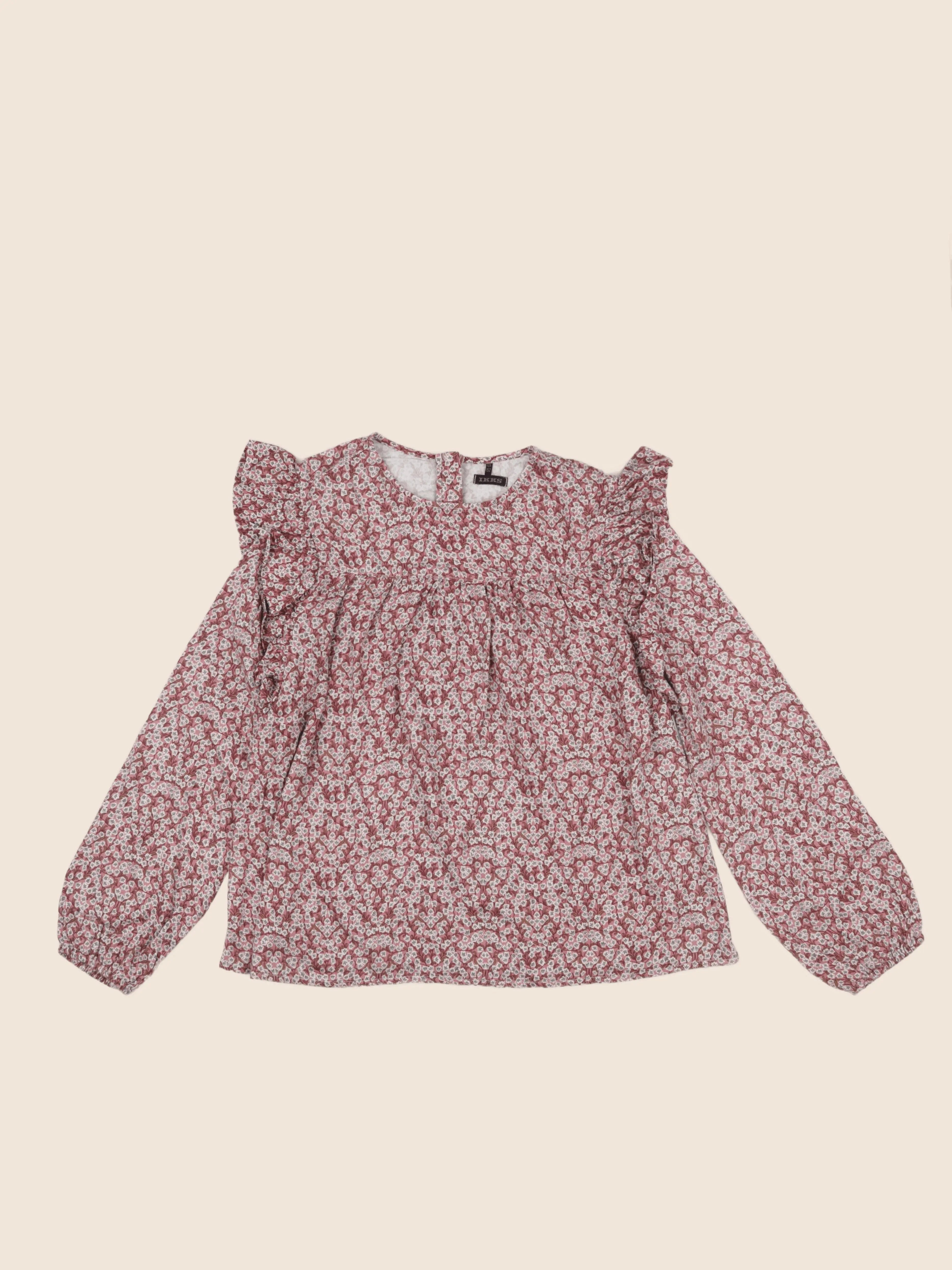 IKKS - blouse rose - 12 ans
