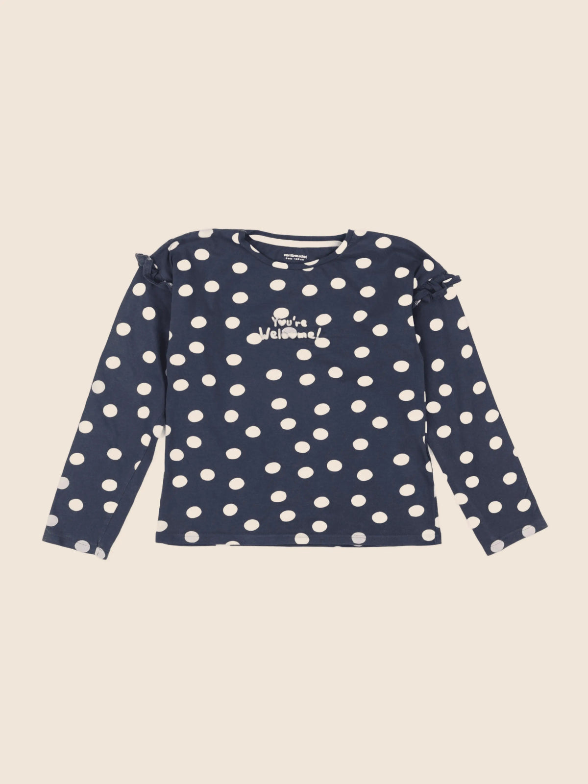 Vertbaudet - tee-shirt bleu - 8 ans