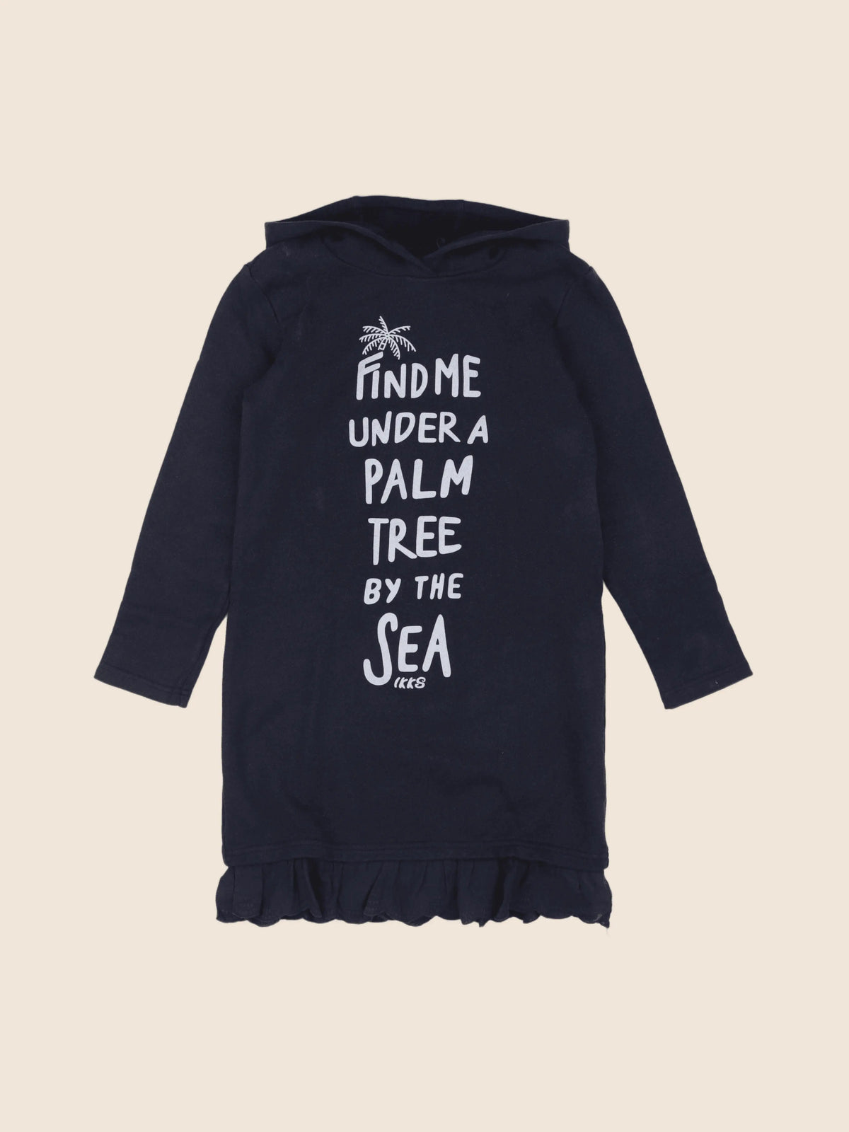 IKKS - robe bleu - 8 ans