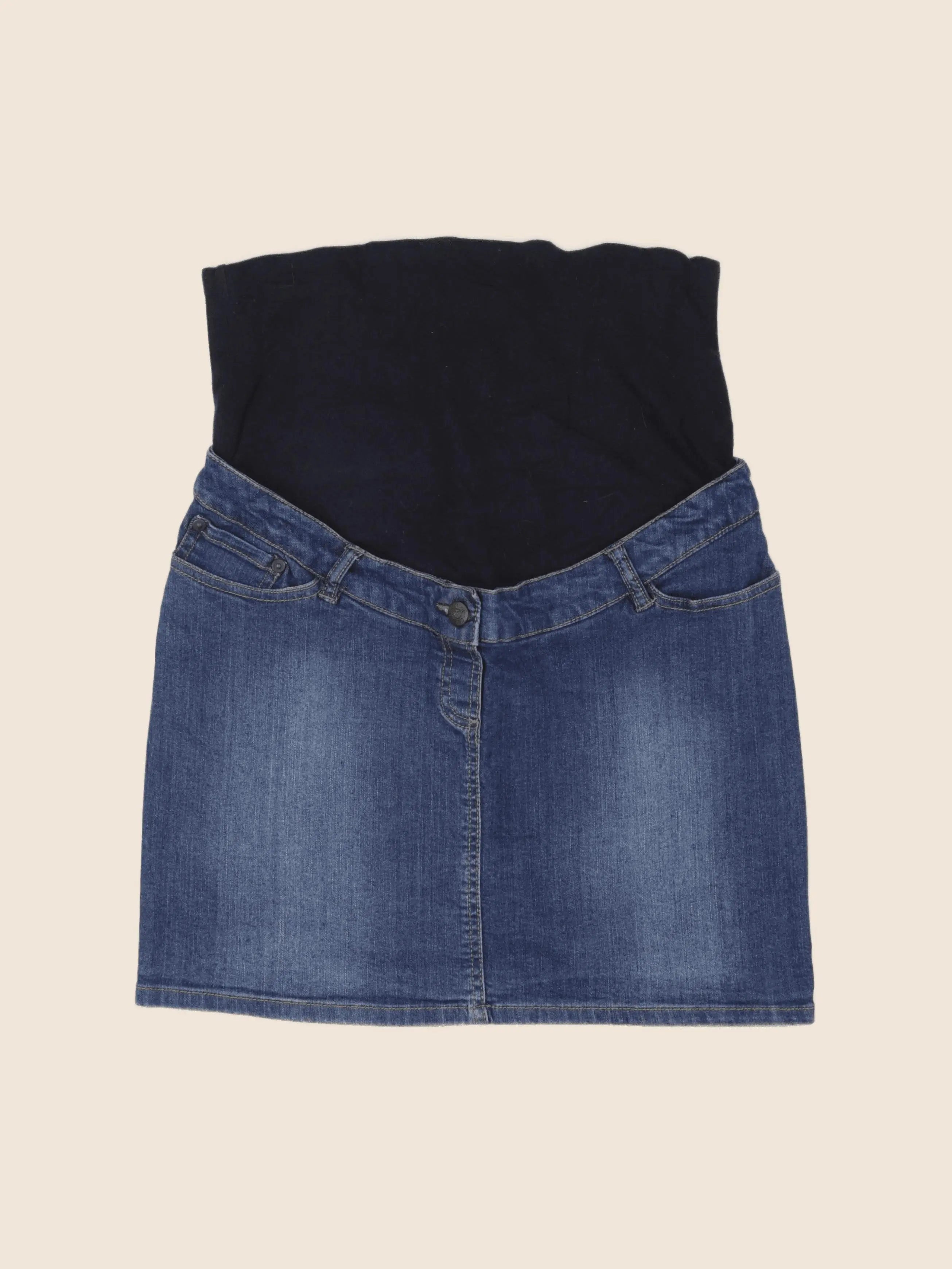 Vertbaudet - jupe grossesse bleu - 36
